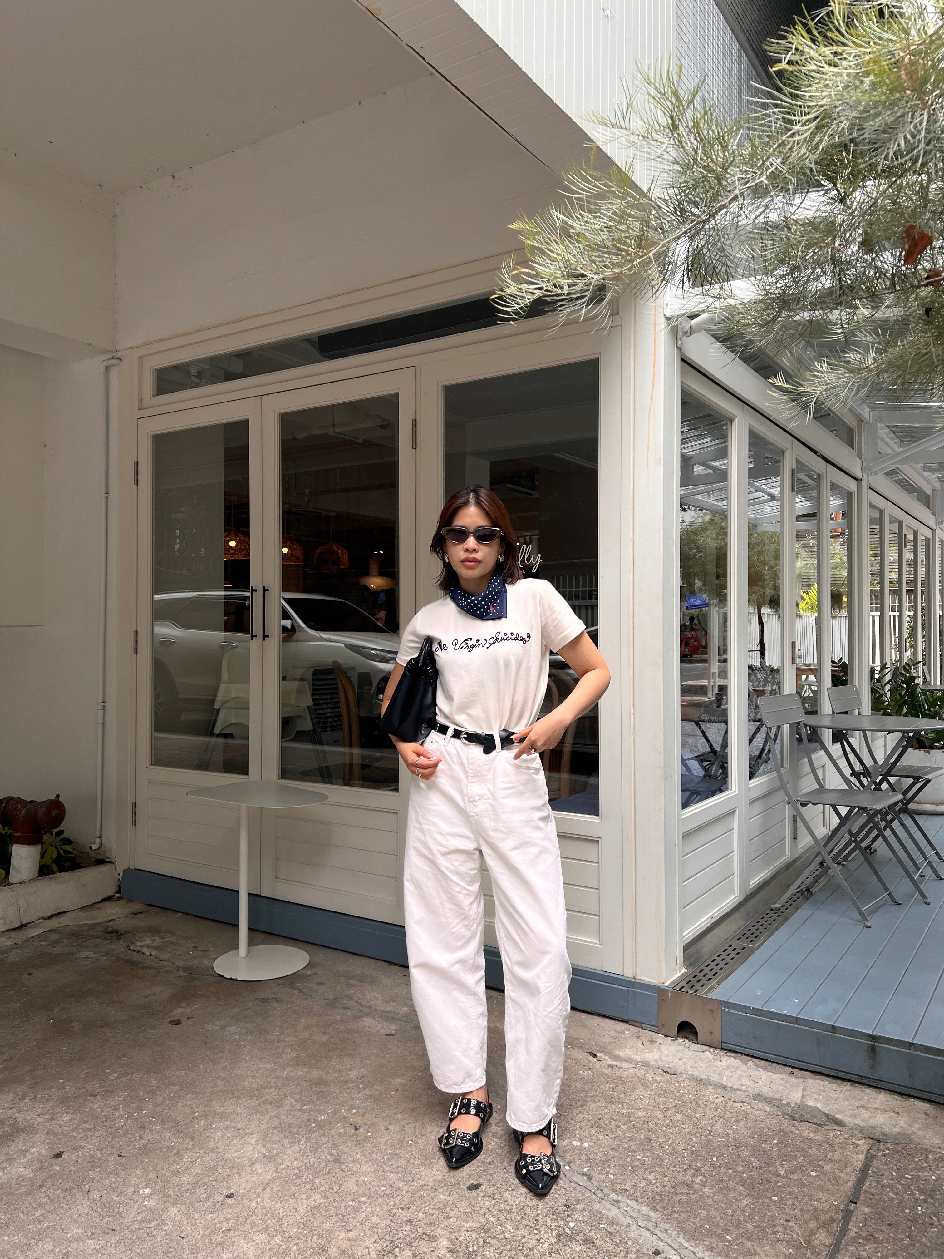 Kate high-rise barrel leg jeans
