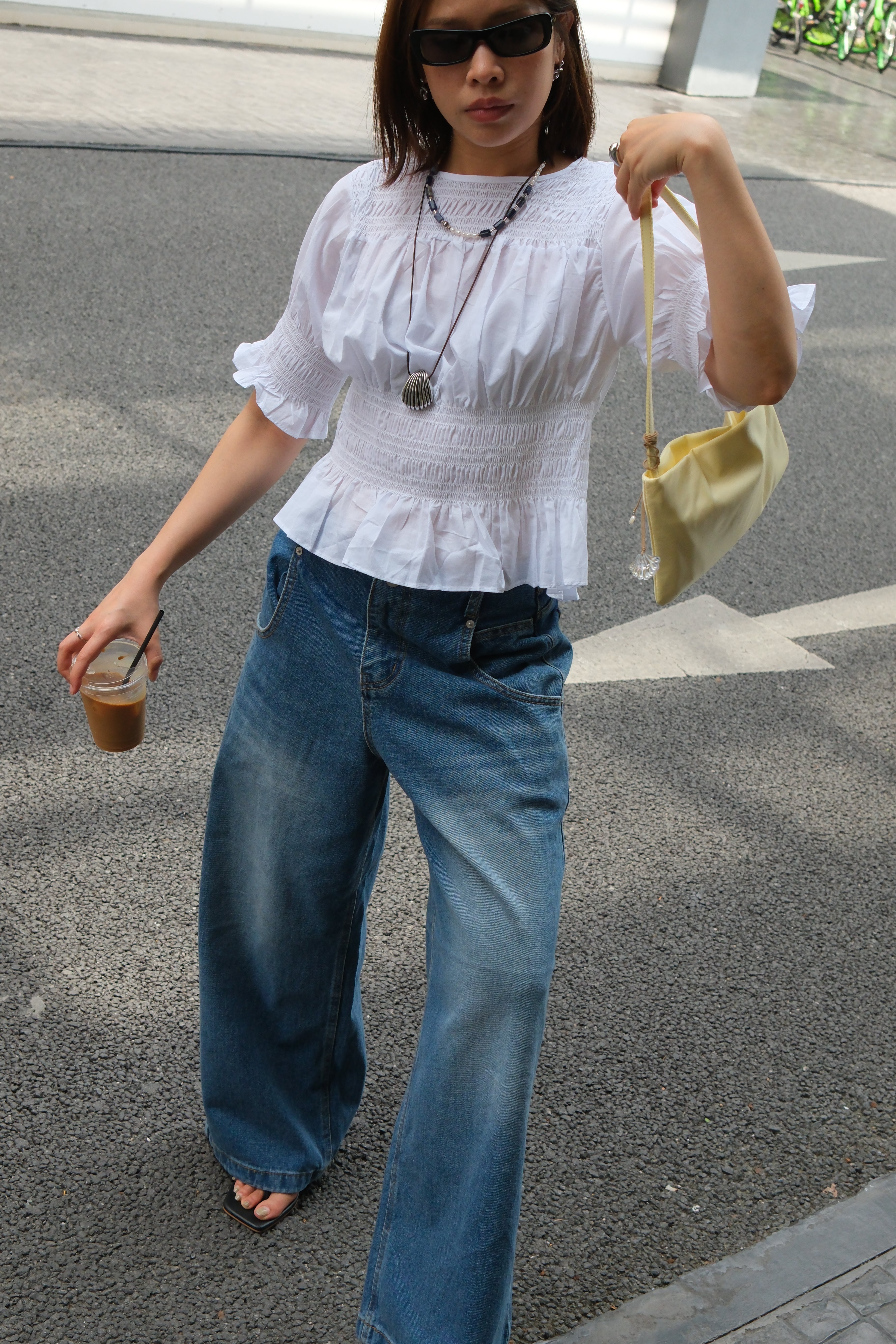 Ahyeon smock blouse