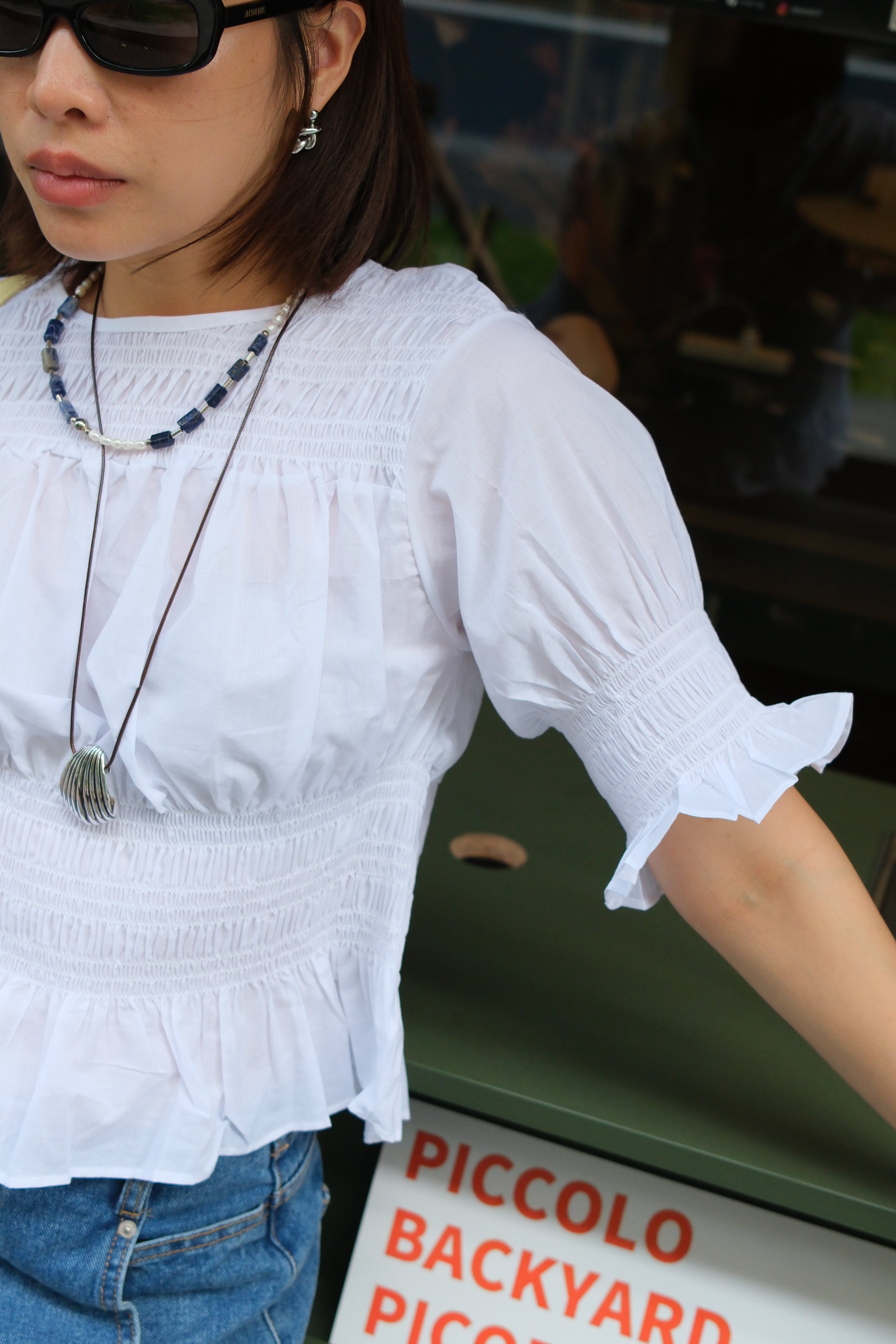 Ahyeon smock blouse