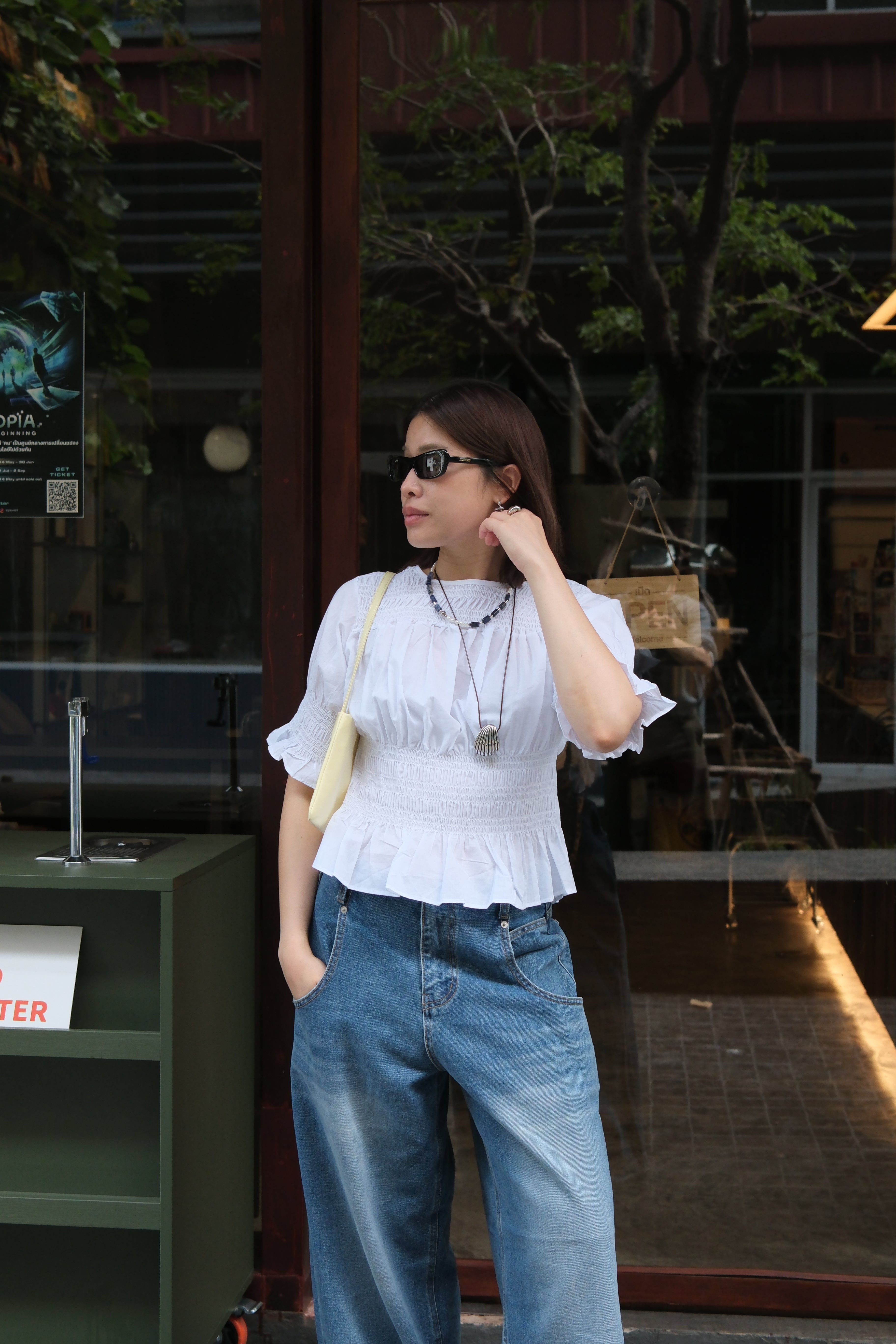 Ahyeon smock blouse