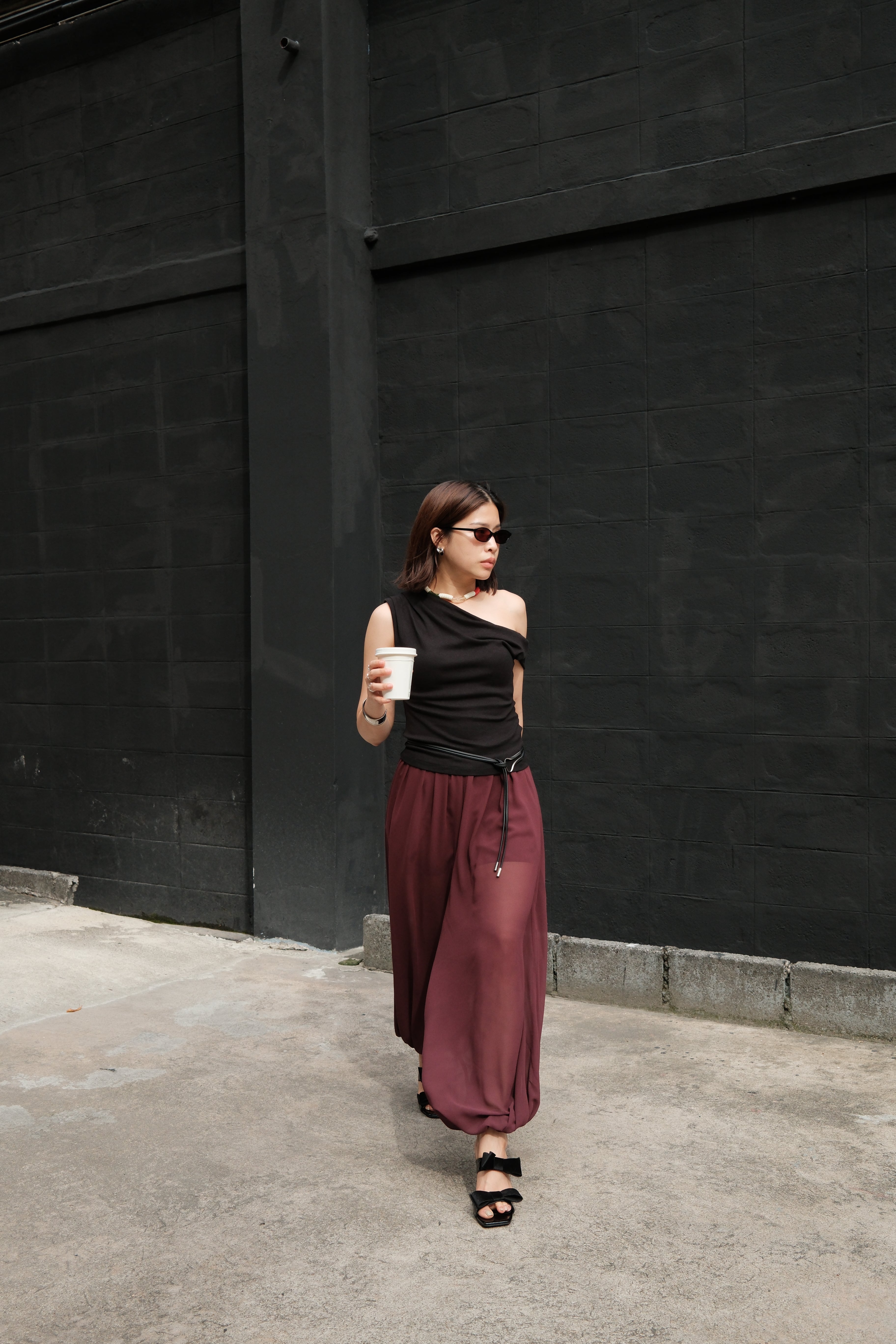 Jasmin semi sheer harem pants