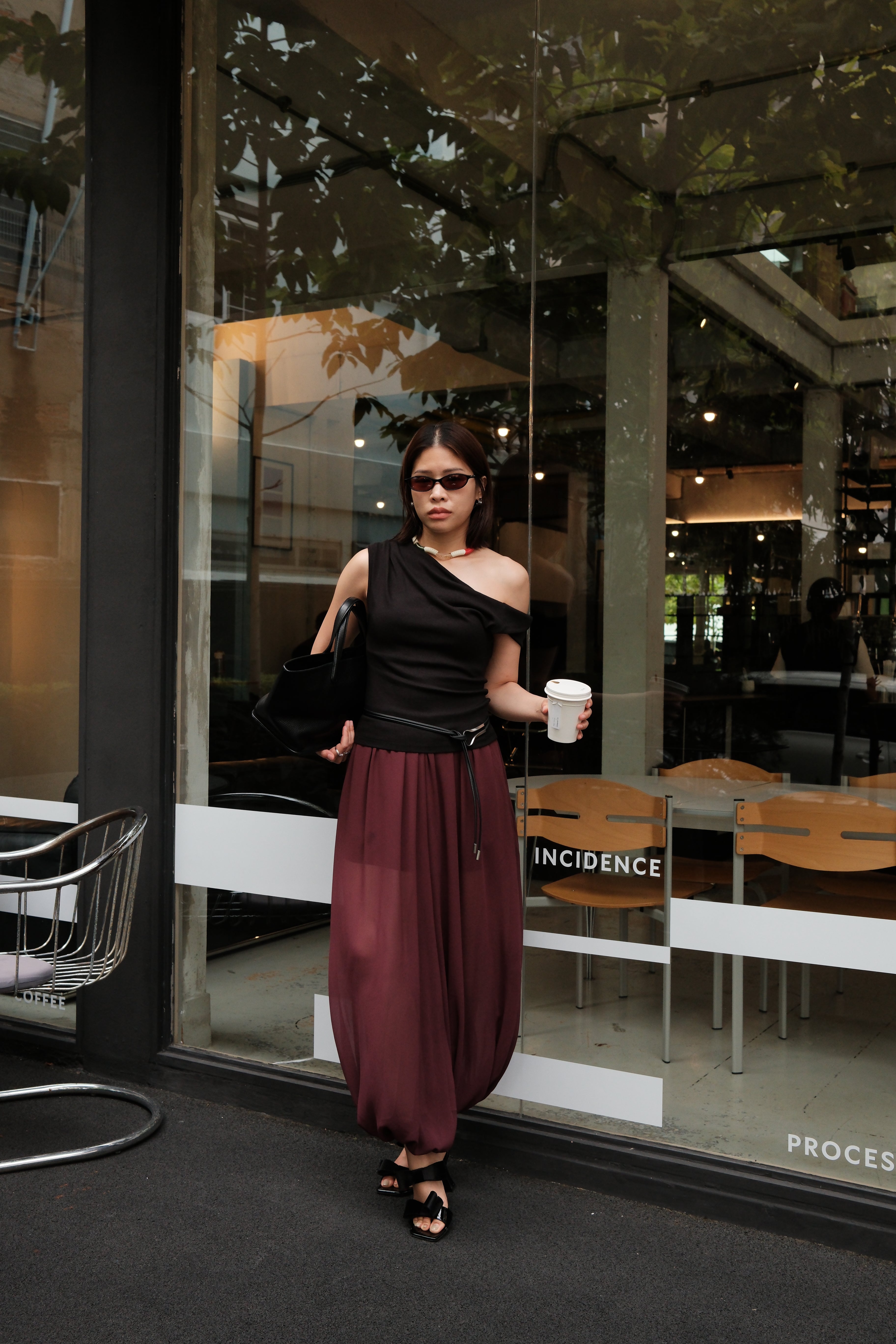 Jasmin semi sheer harem pants