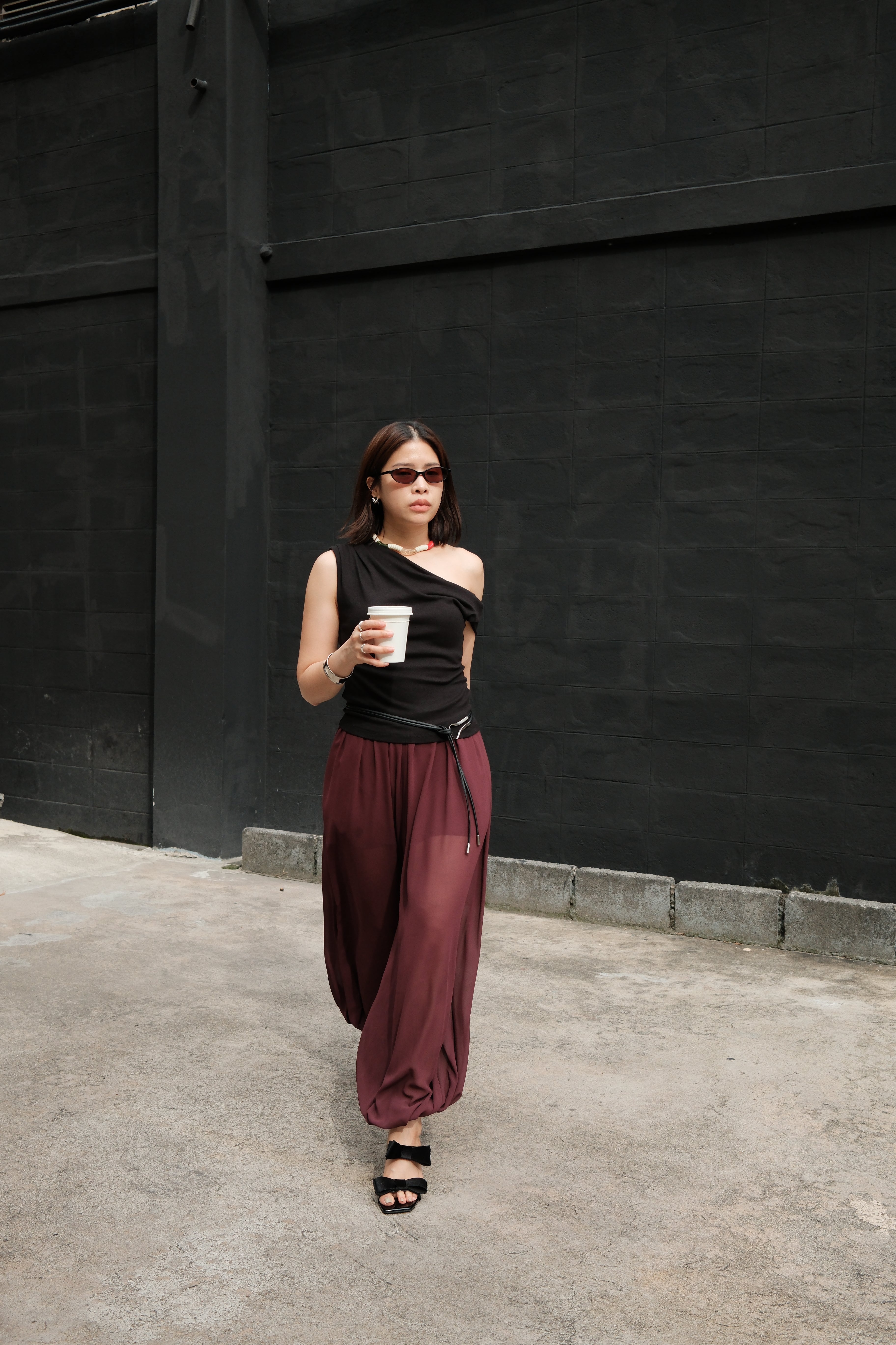 Jasmin semi sheer harem pants