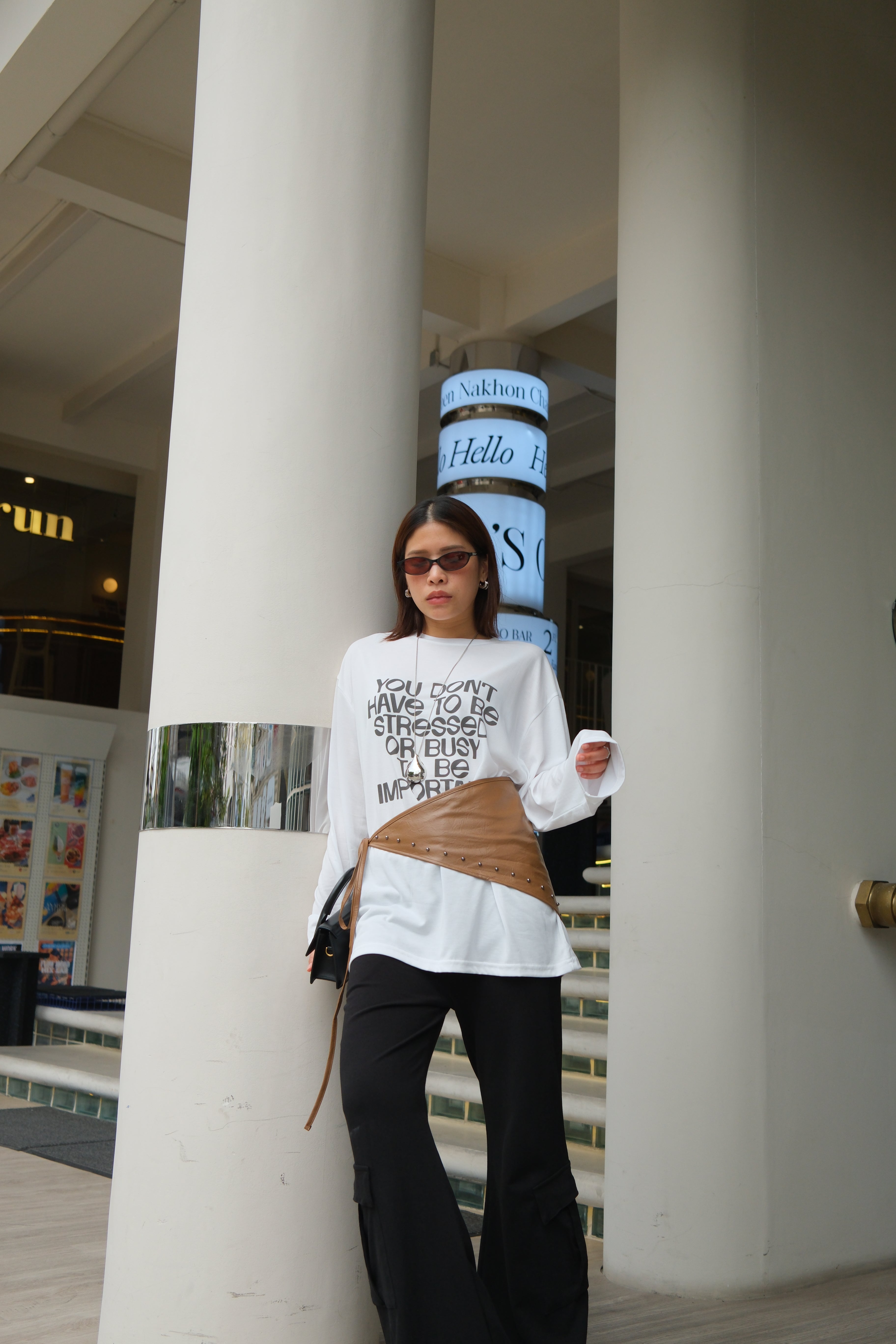 Quotes longsleeve soft tee