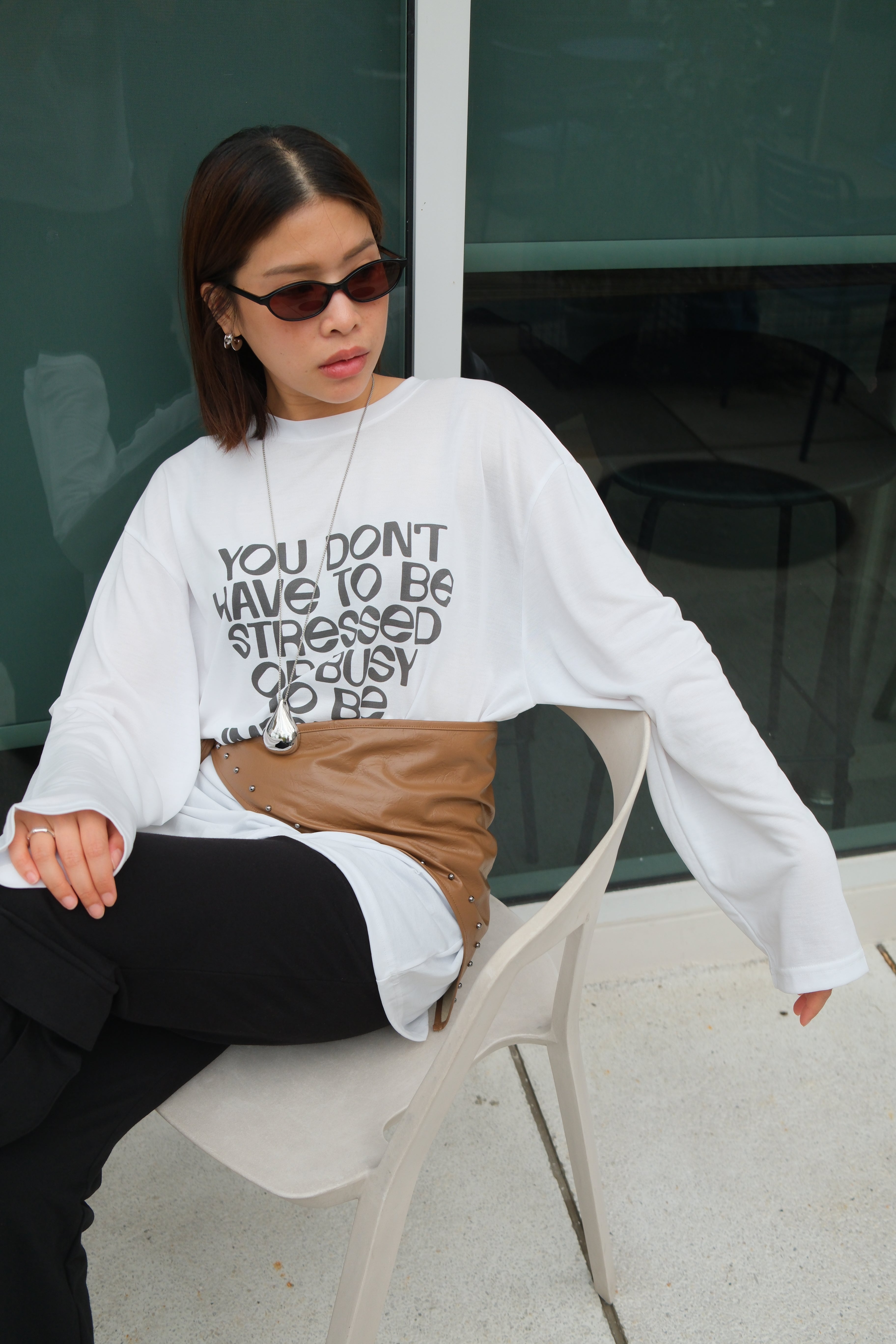 Quotes longsleeve soft tee