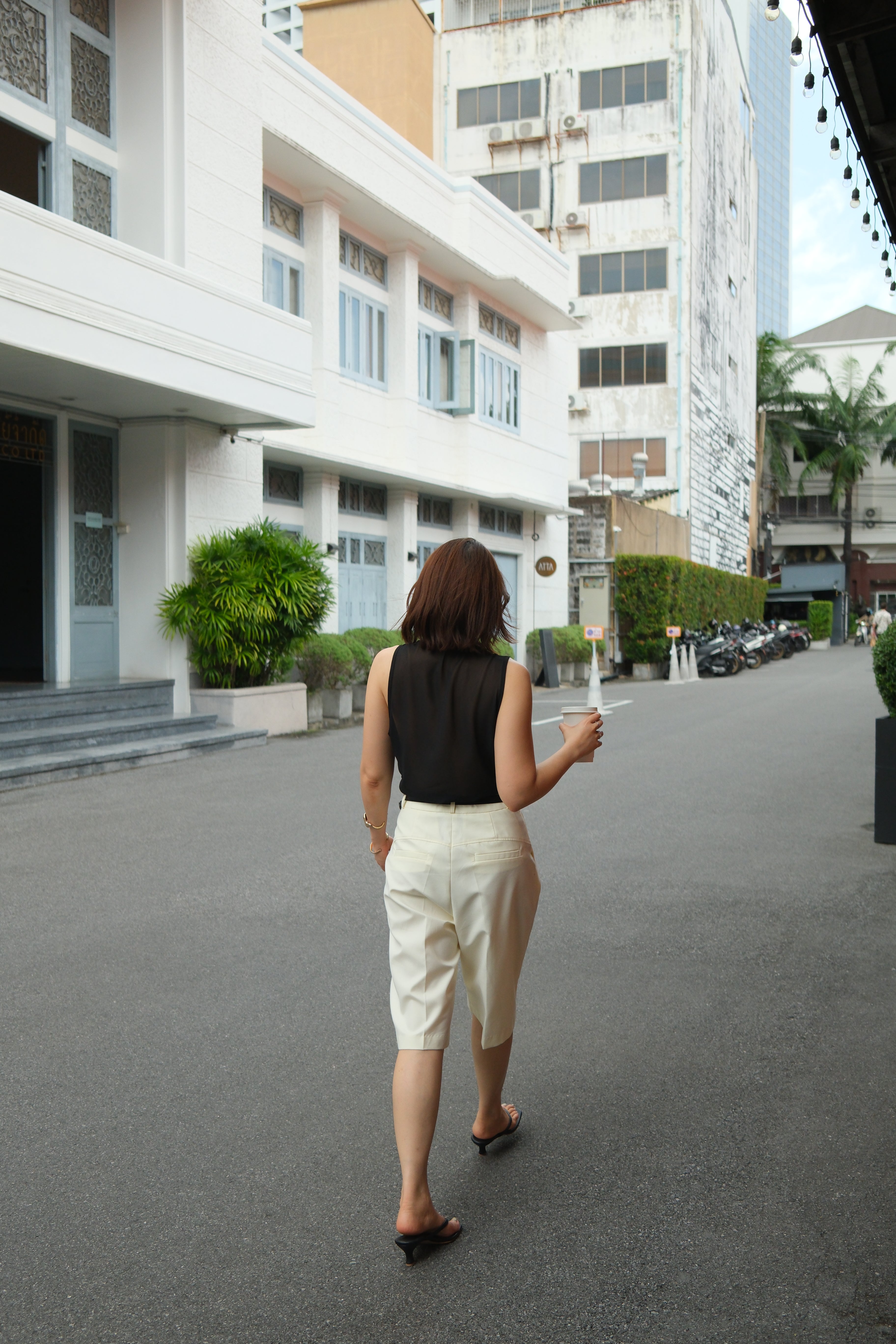 Jolie sheer wrap blouse