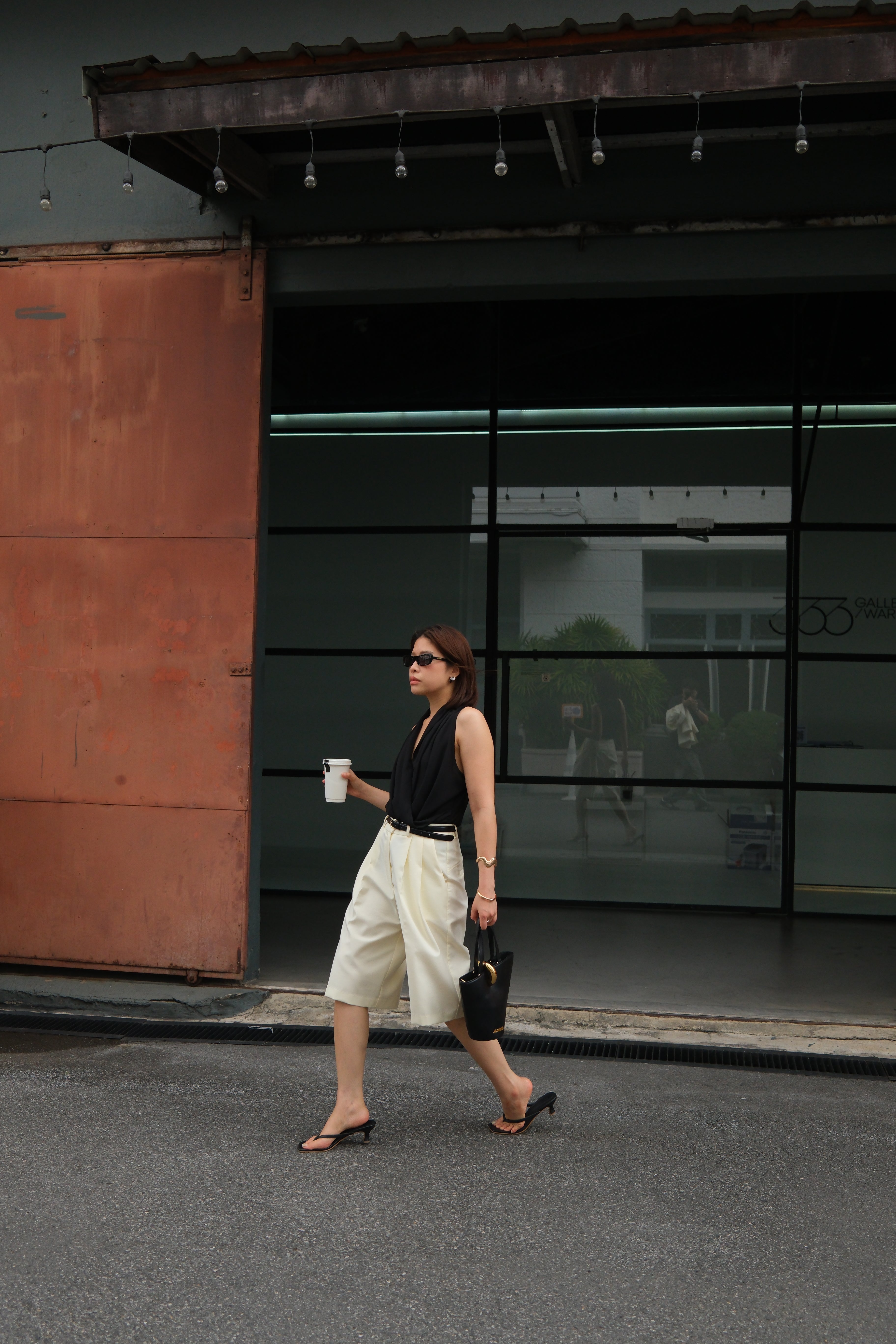 Kinki highrise bermuda shorts