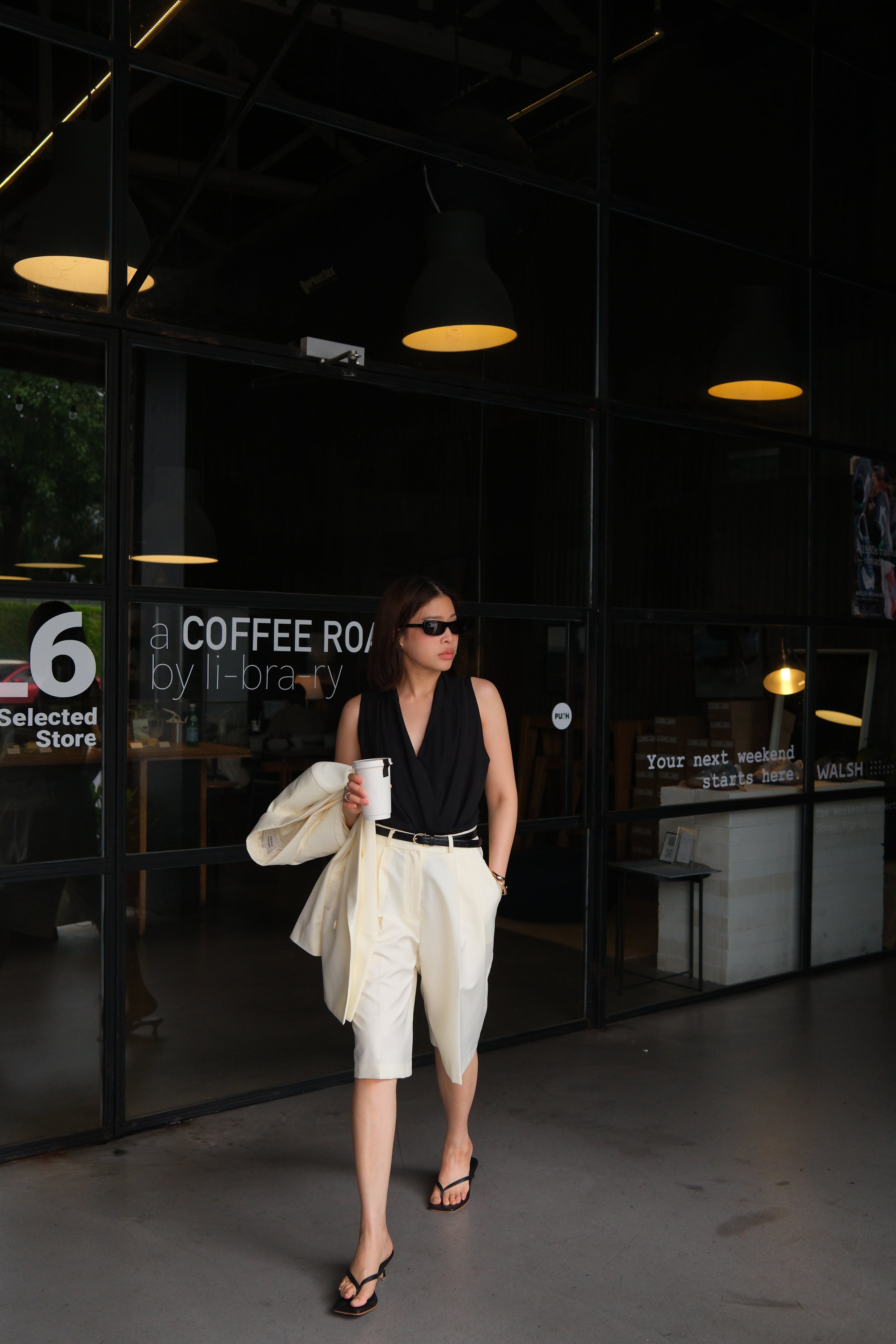 Jolie sheer wrap blouse