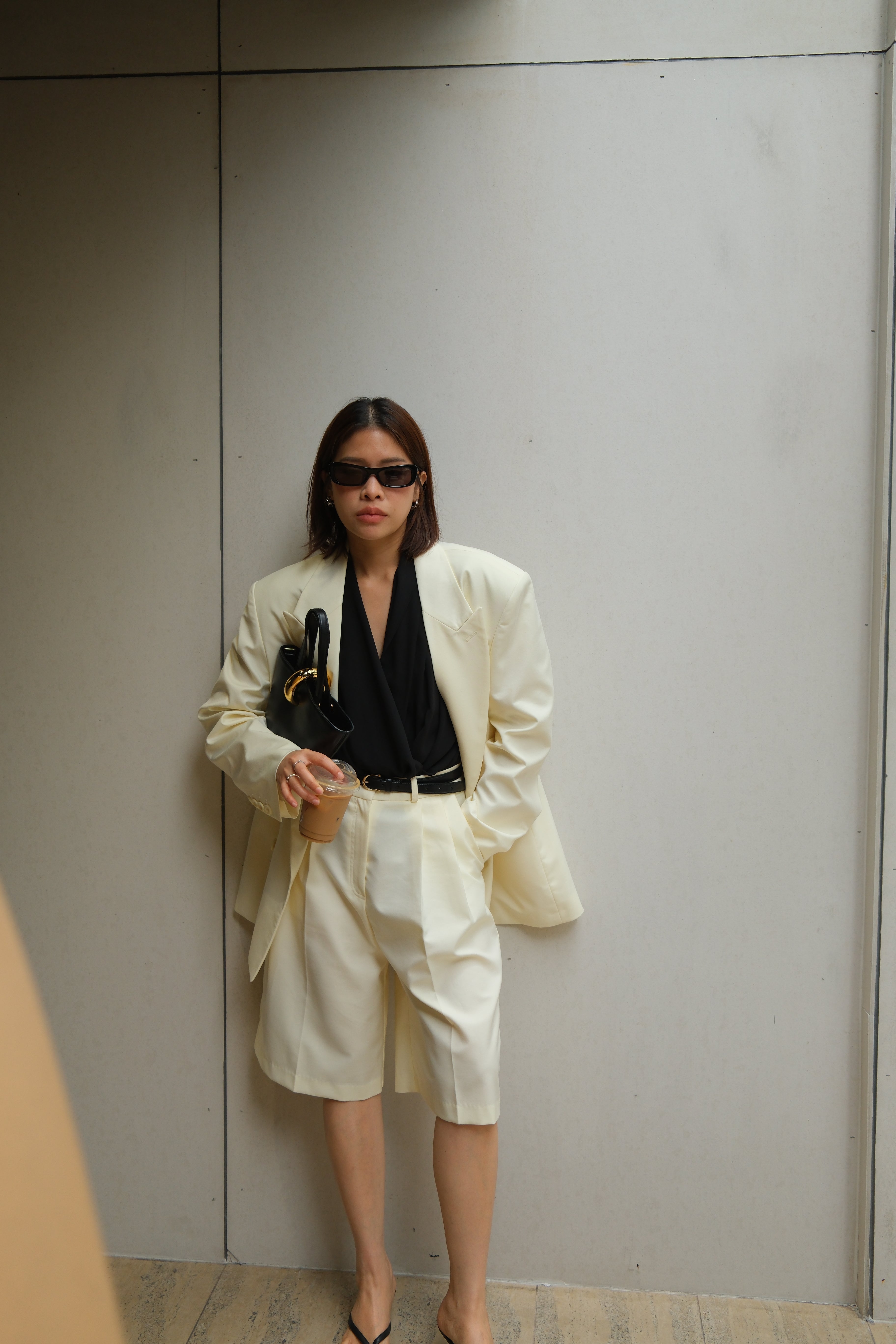 Kinki highrise bermuda shorts