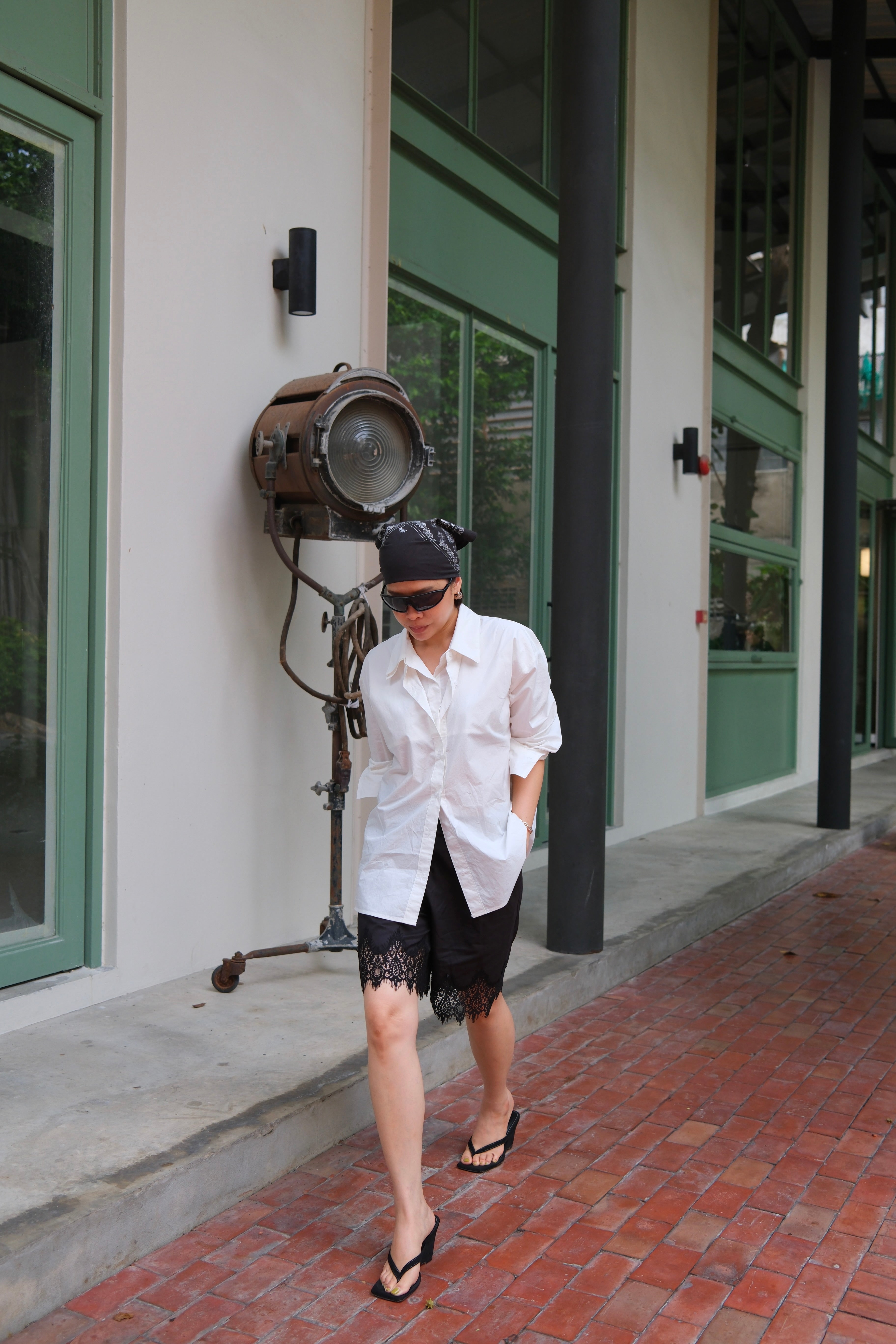 Double Collar Loose Shirt