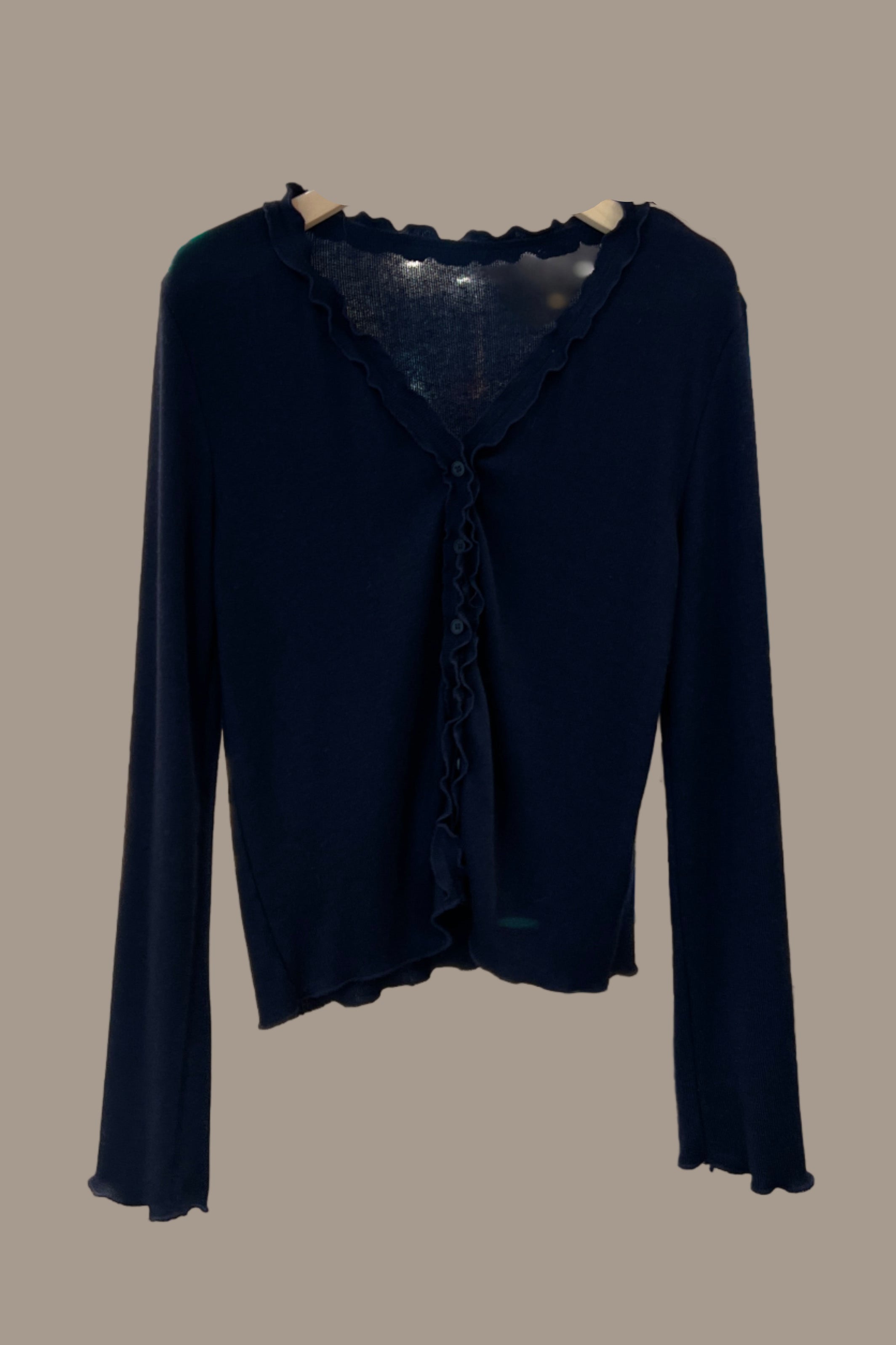 Ren frill edge cardigan