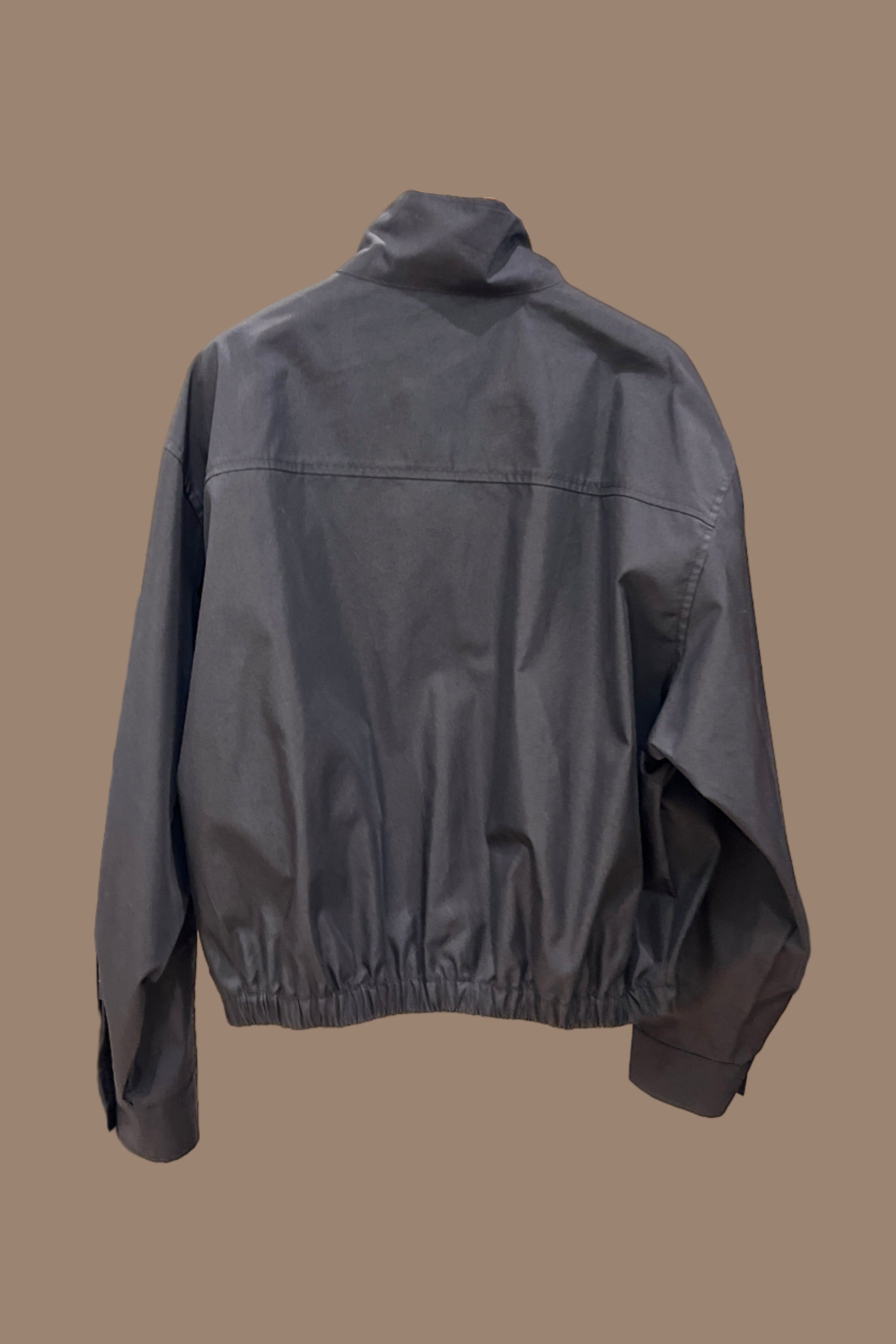 Quin funnel-neck bomber jacket