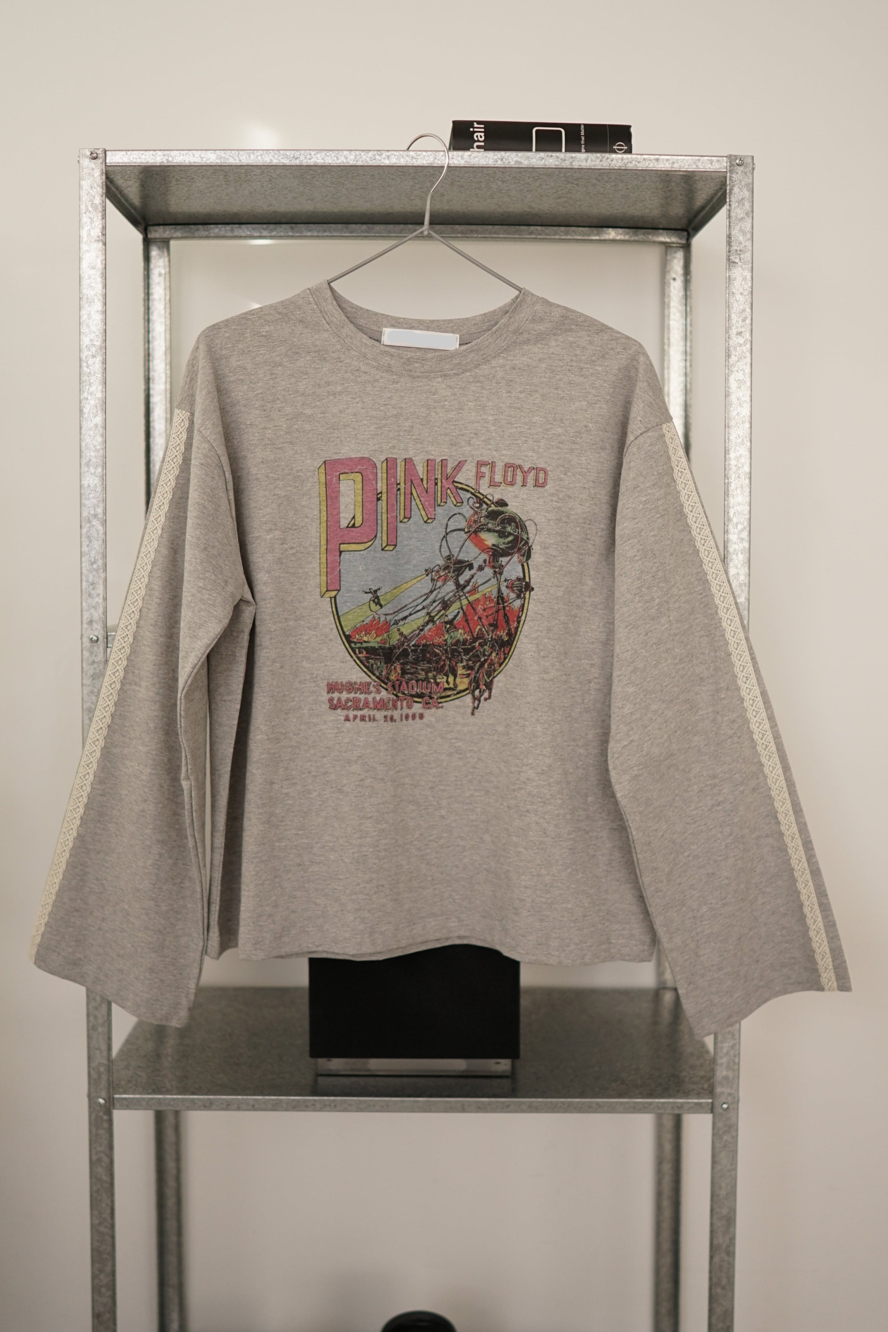 PINK FLOYD lace tape long sleeve tee