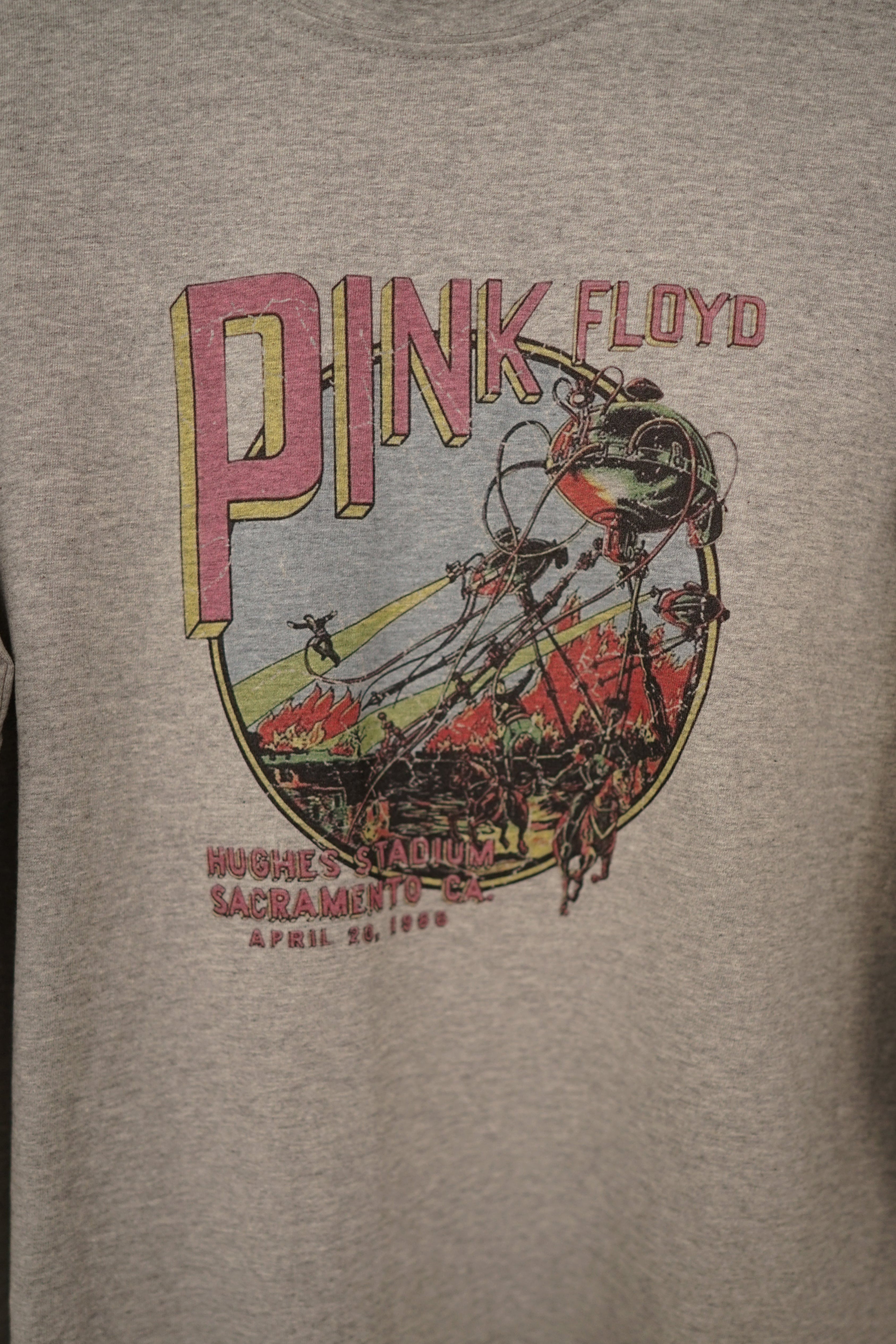 PINK FLOYD lace tape long sleeve tee