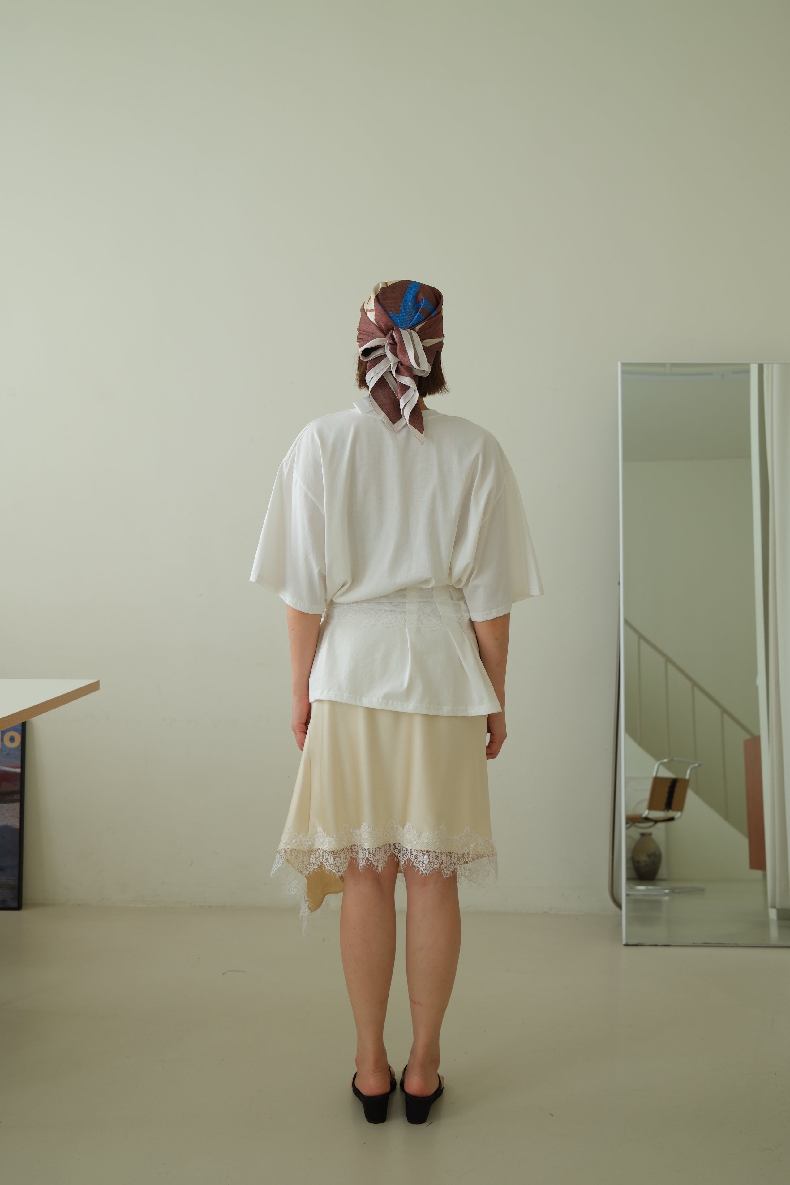 Lace Belt Detail Cupid Tee