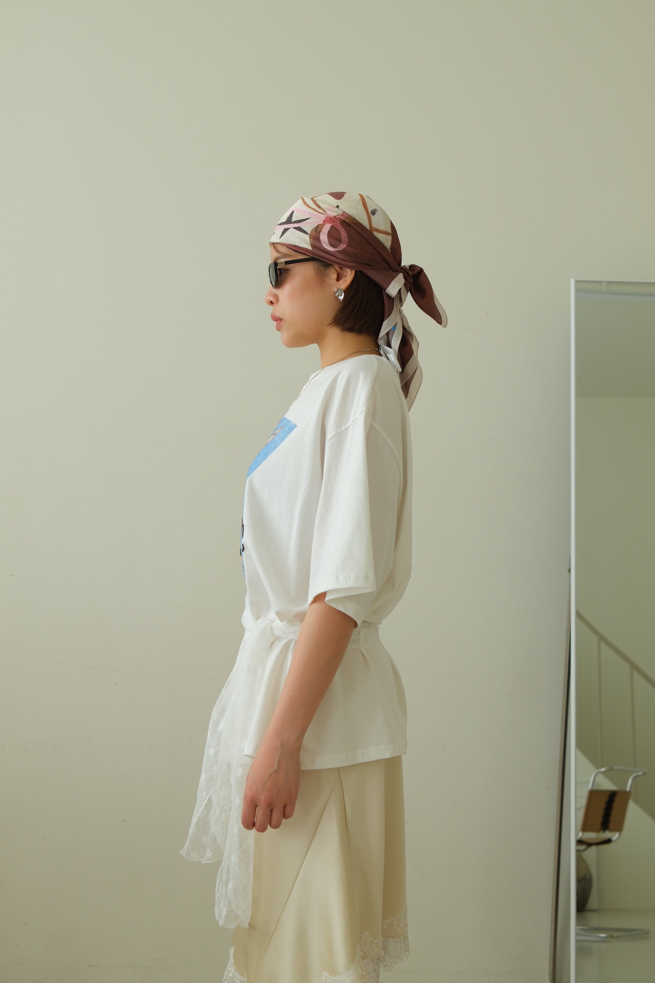 Lace Belt Detail Cupid Tee