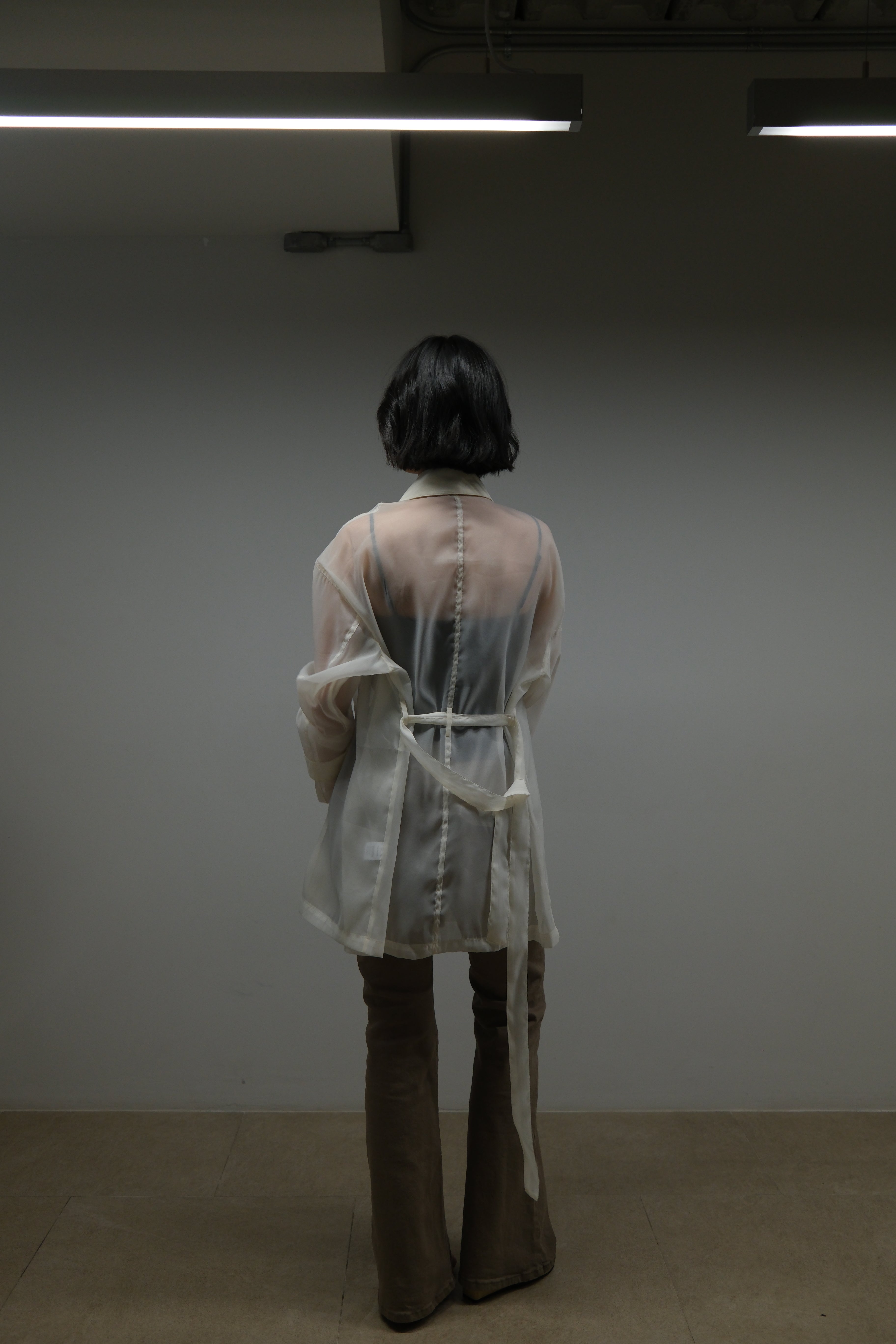 Shaw Sheer Tie Jacket