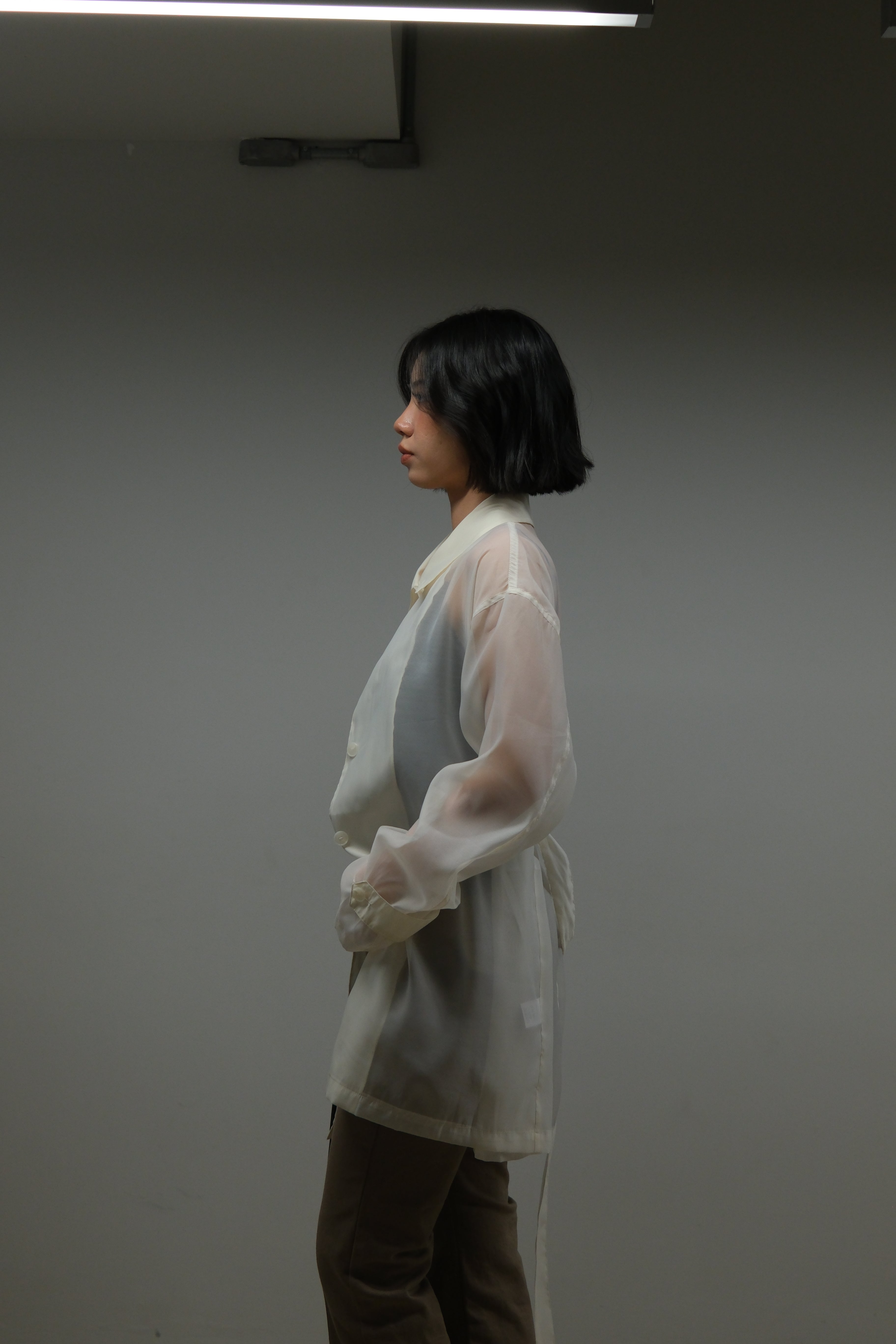 Shaw Sheer Tie Jacket