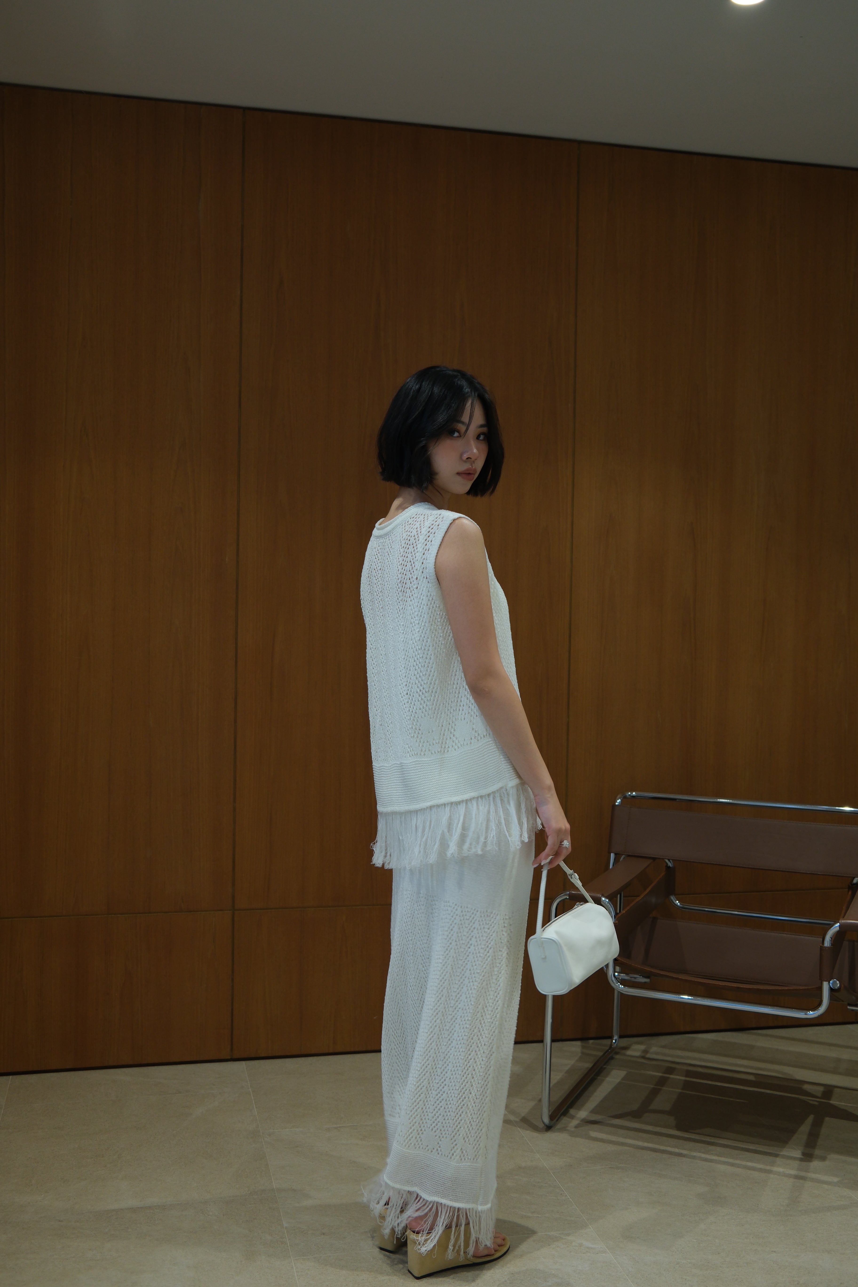 Tavoli Fringe Knit Set