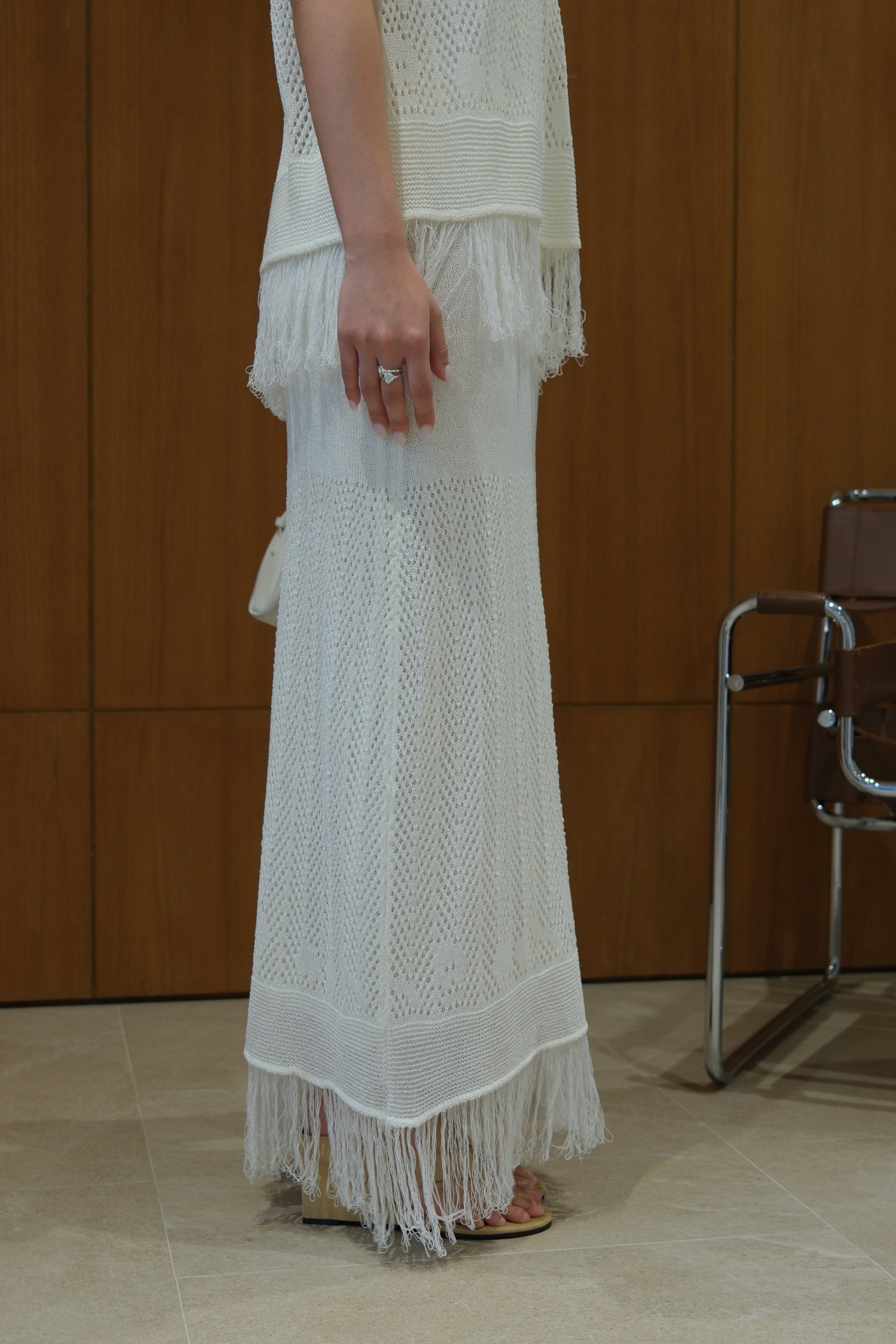 Tavoli Fringe Knit Set