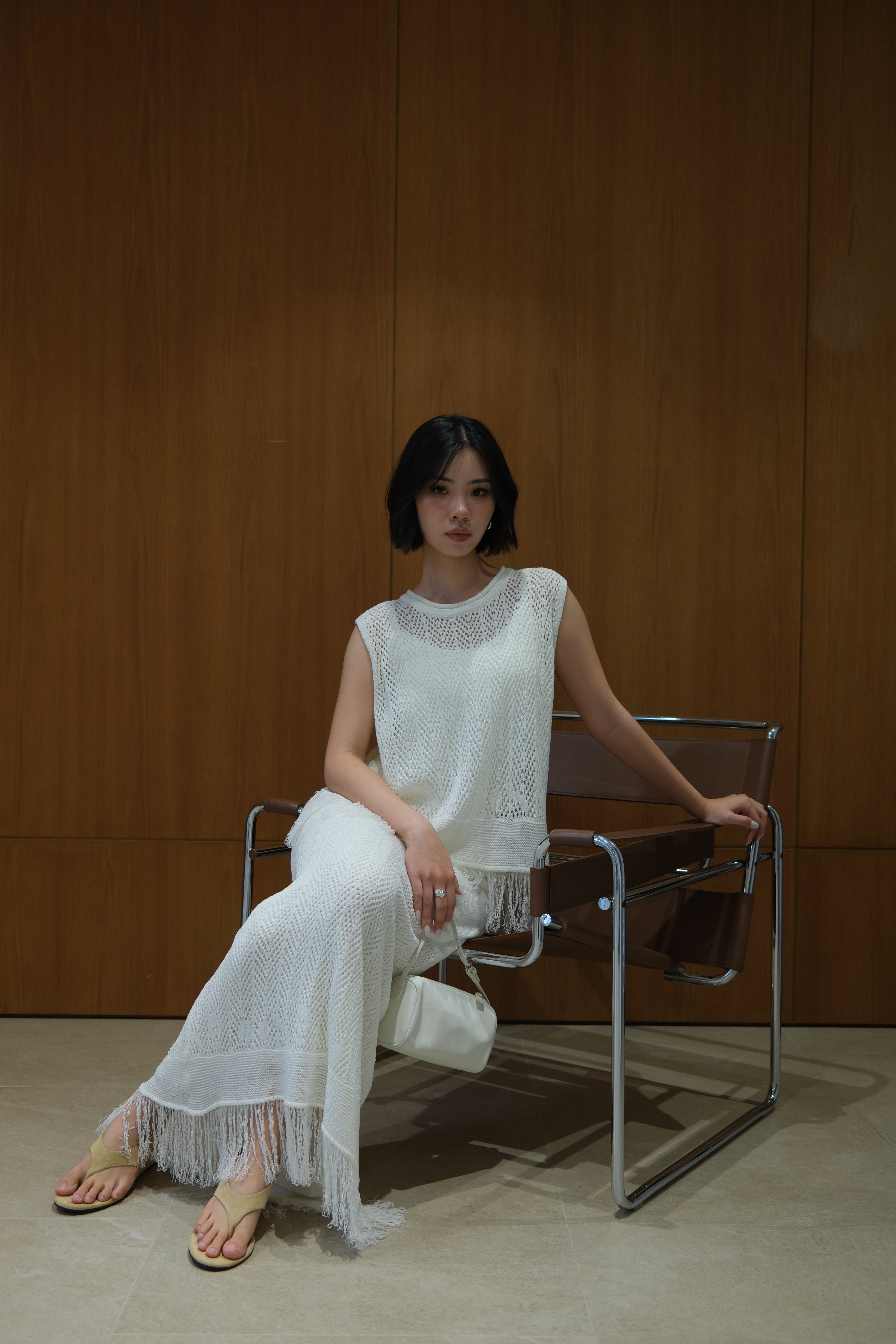 Tavoli Fringe Knit Set