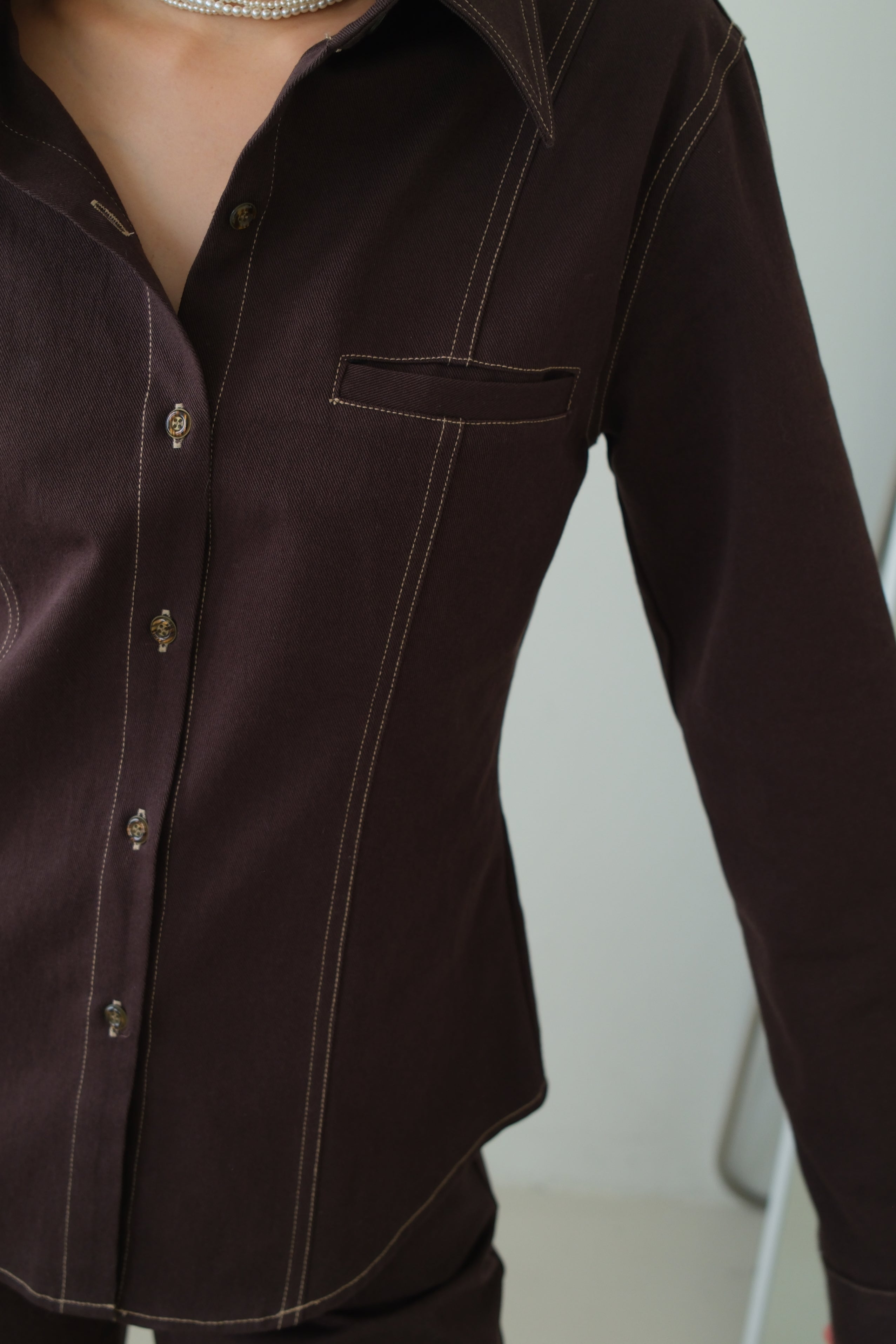 Chino Structured Shirt