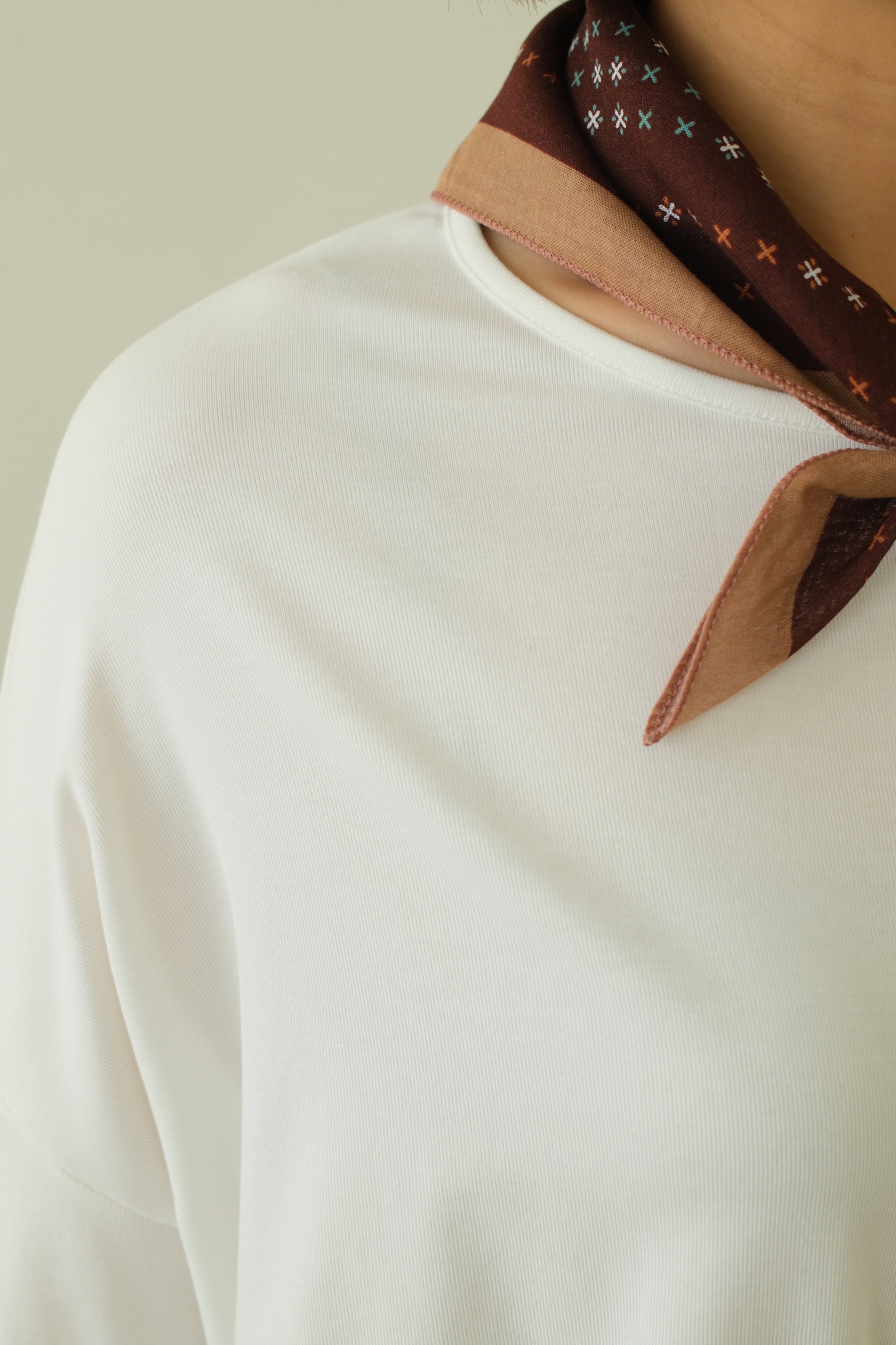 Rachal Relaxed Button Cuff Tee