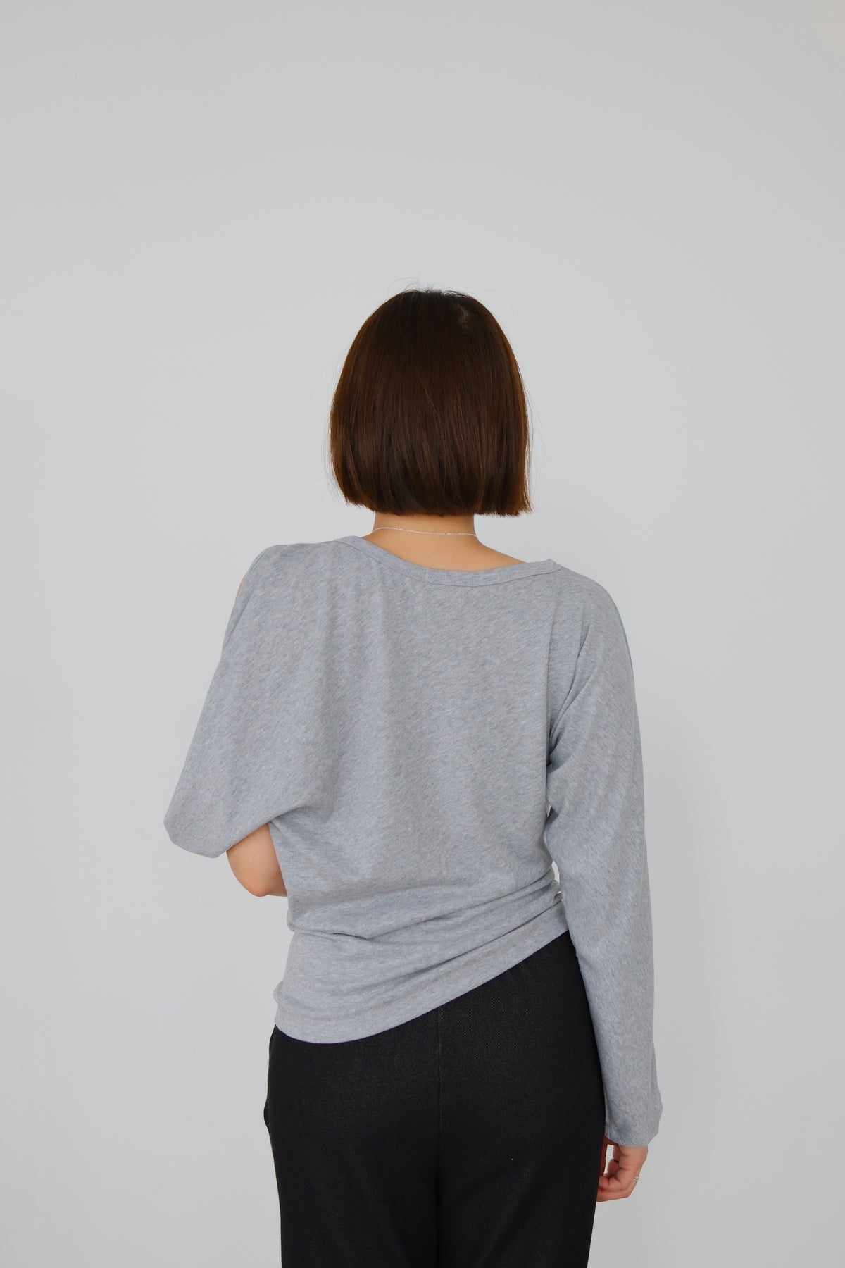 Riva Asymmetric Sleeve Top