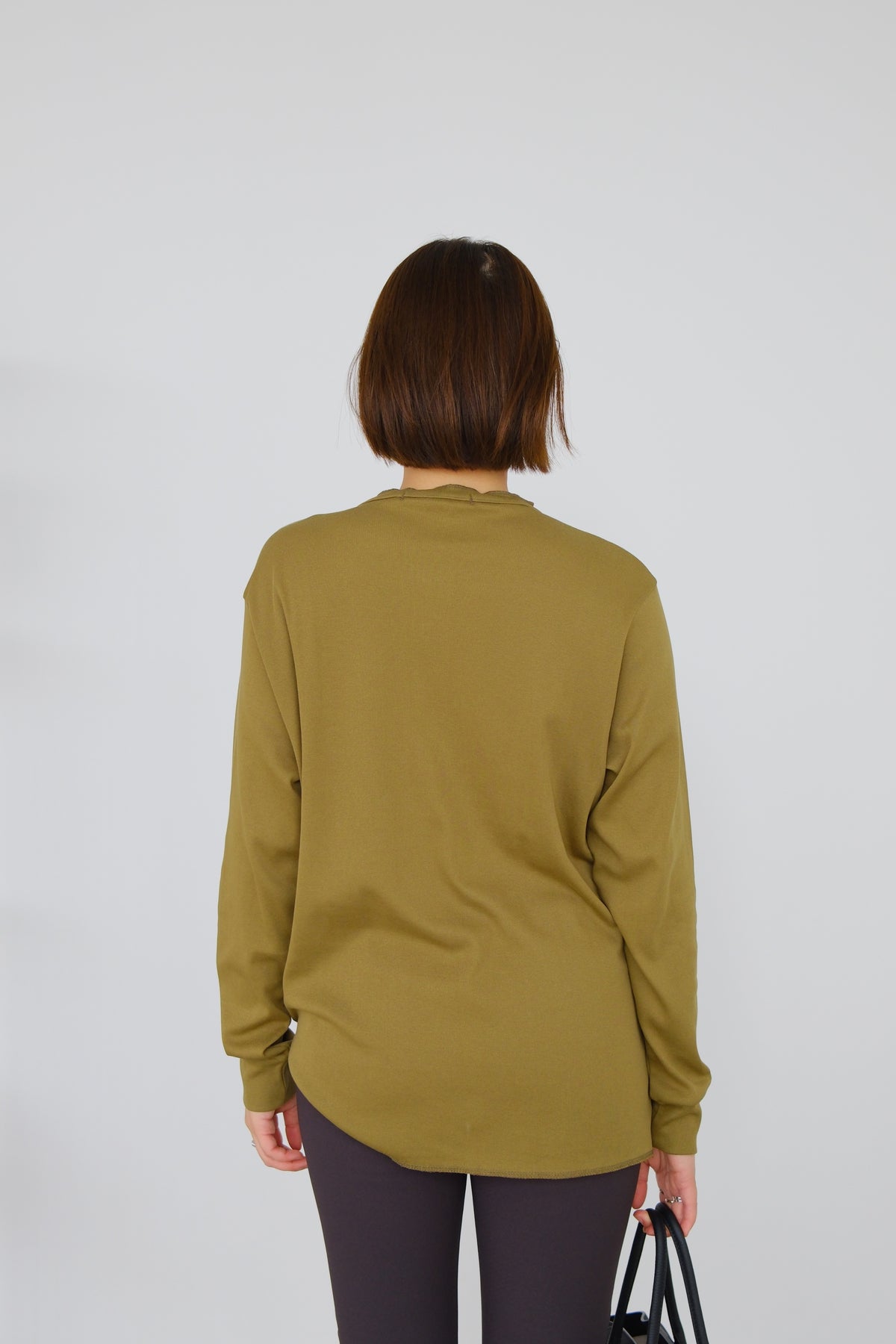 Elin Button Neck Soft Tee
