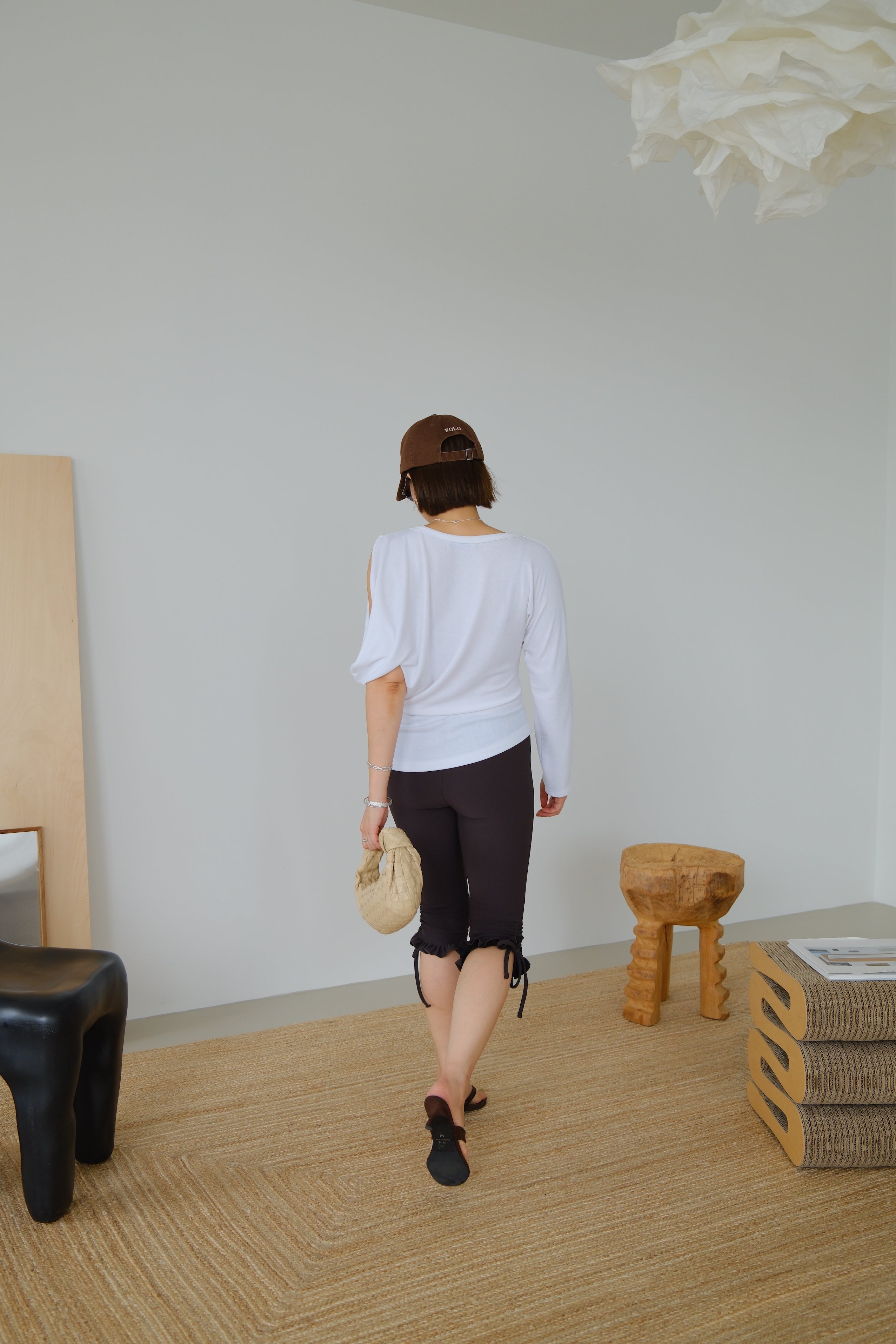 Riva Asymmetric Sleeve Top