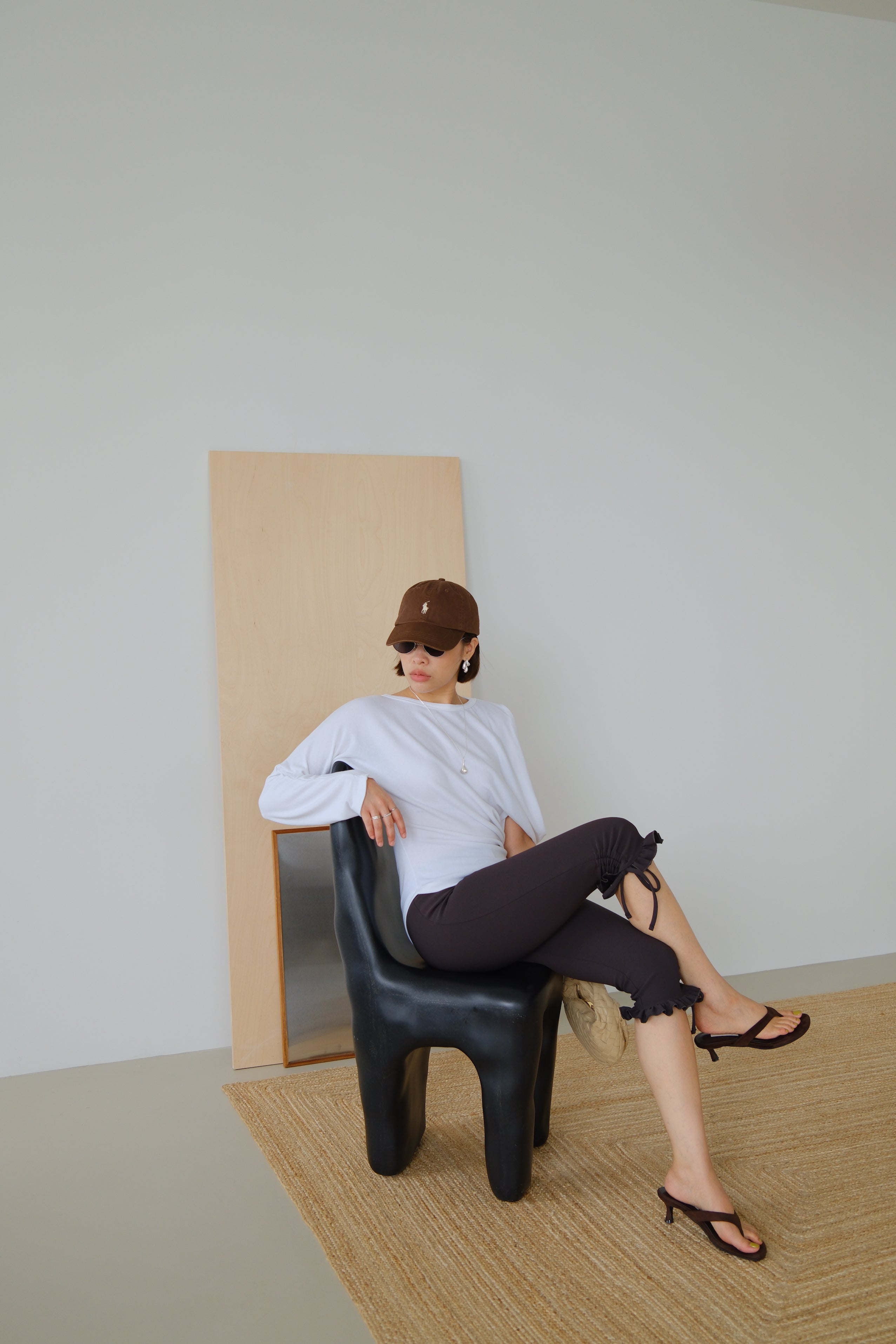 Riva Asymmetric Sleeve Top