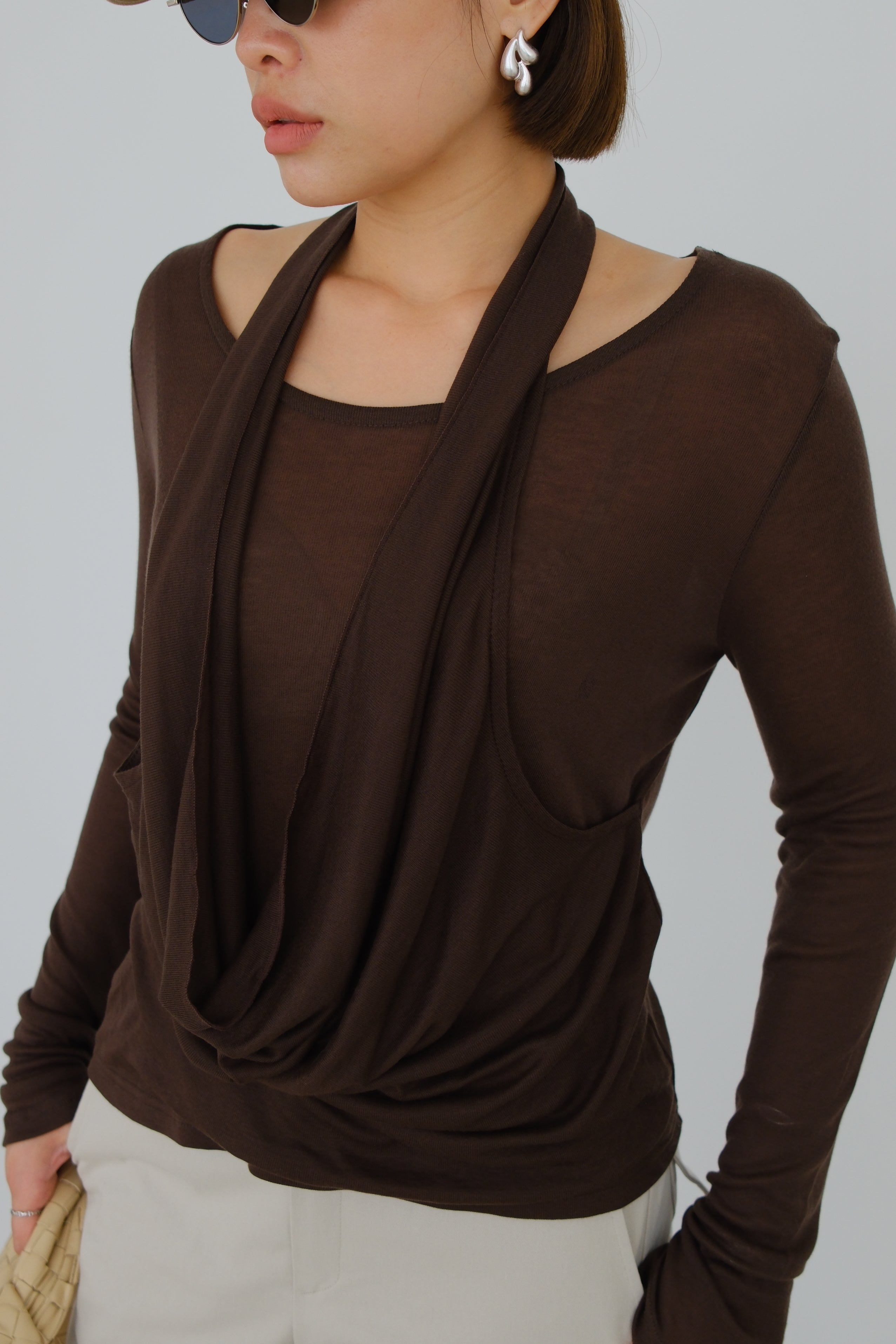 Elora Layered Drape Top