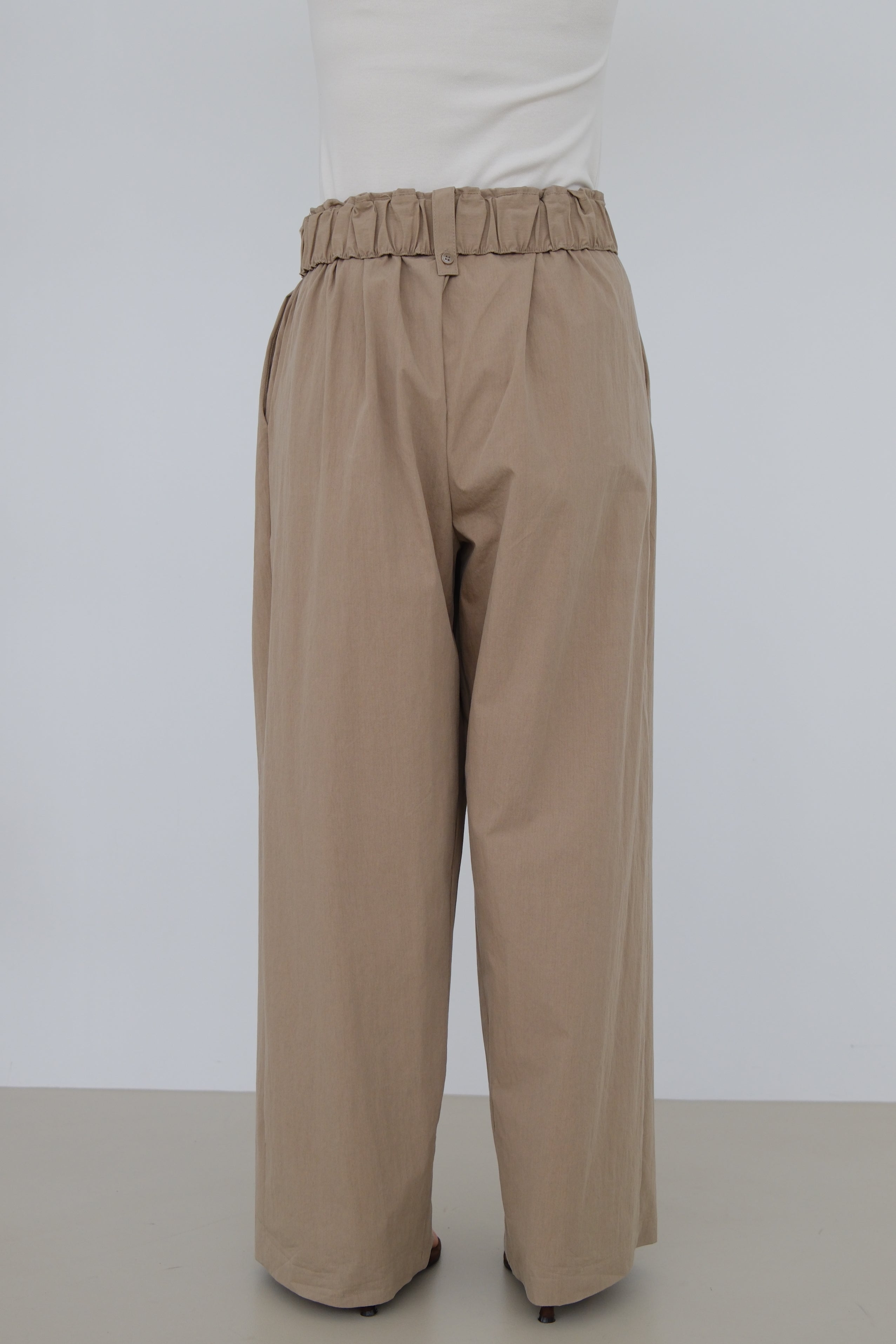 Soleil Roll-Up Waist Trousers