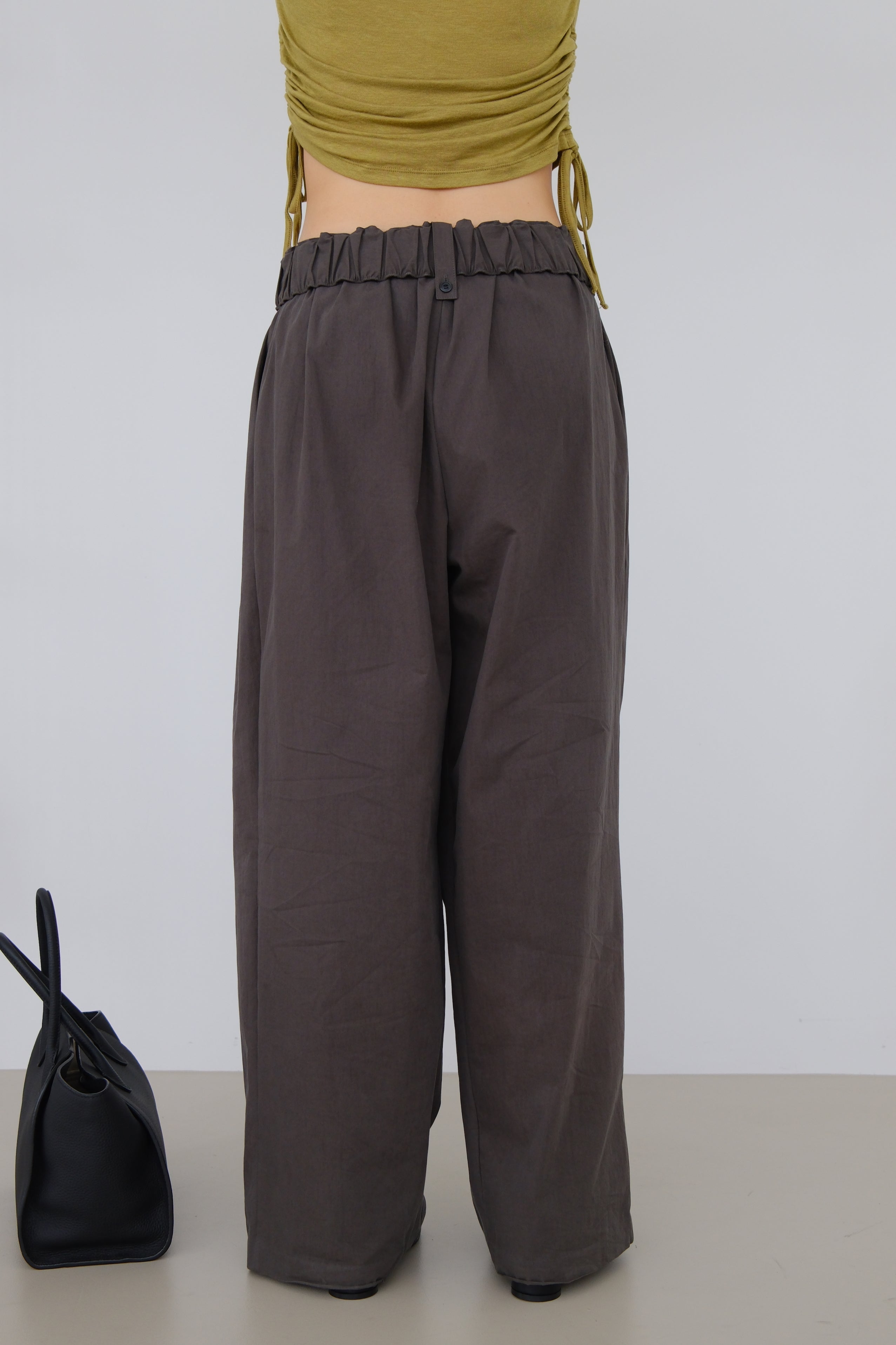 Soleil Roll-Up Waist Trousers
