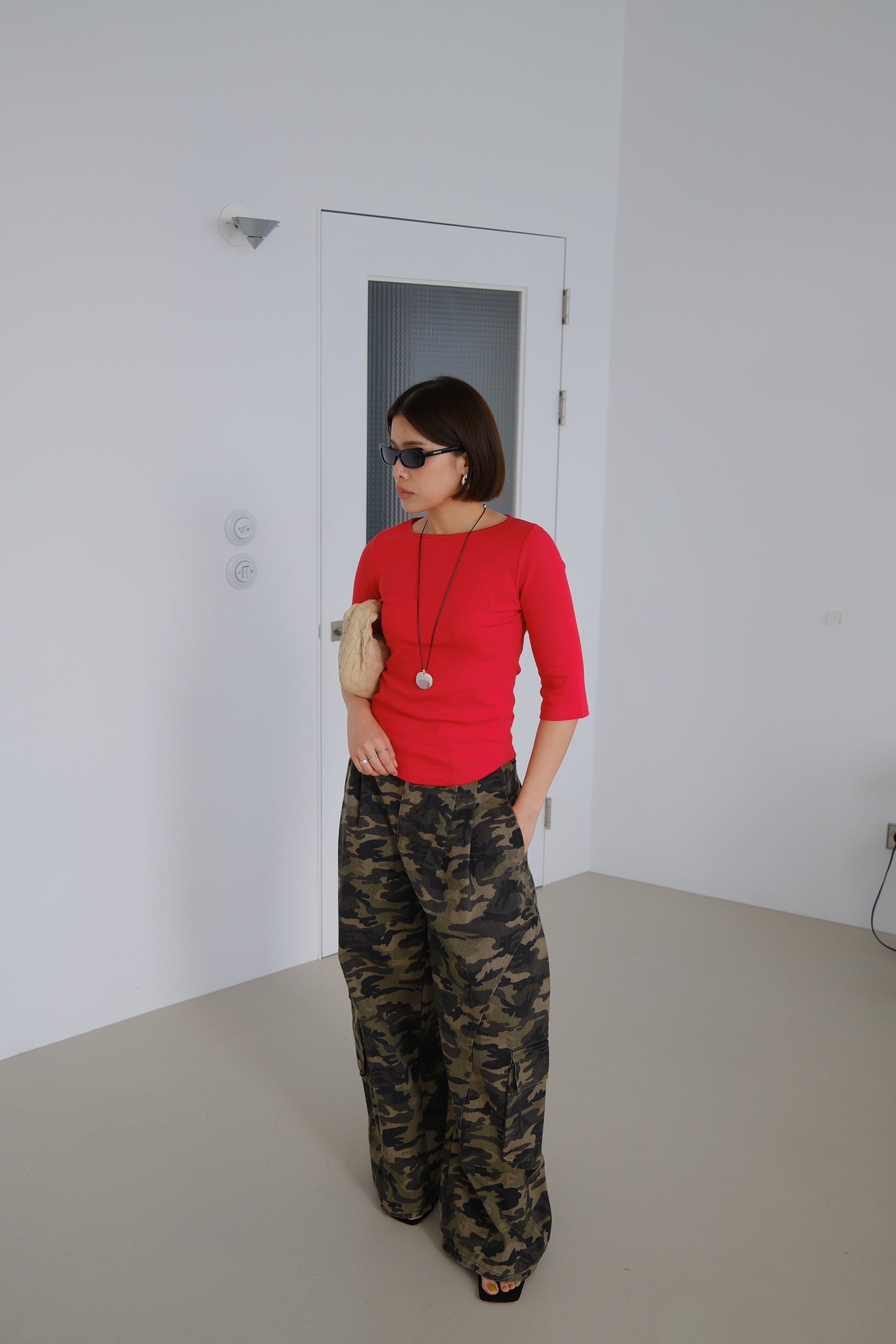 Ryder Camo Barrel Pants