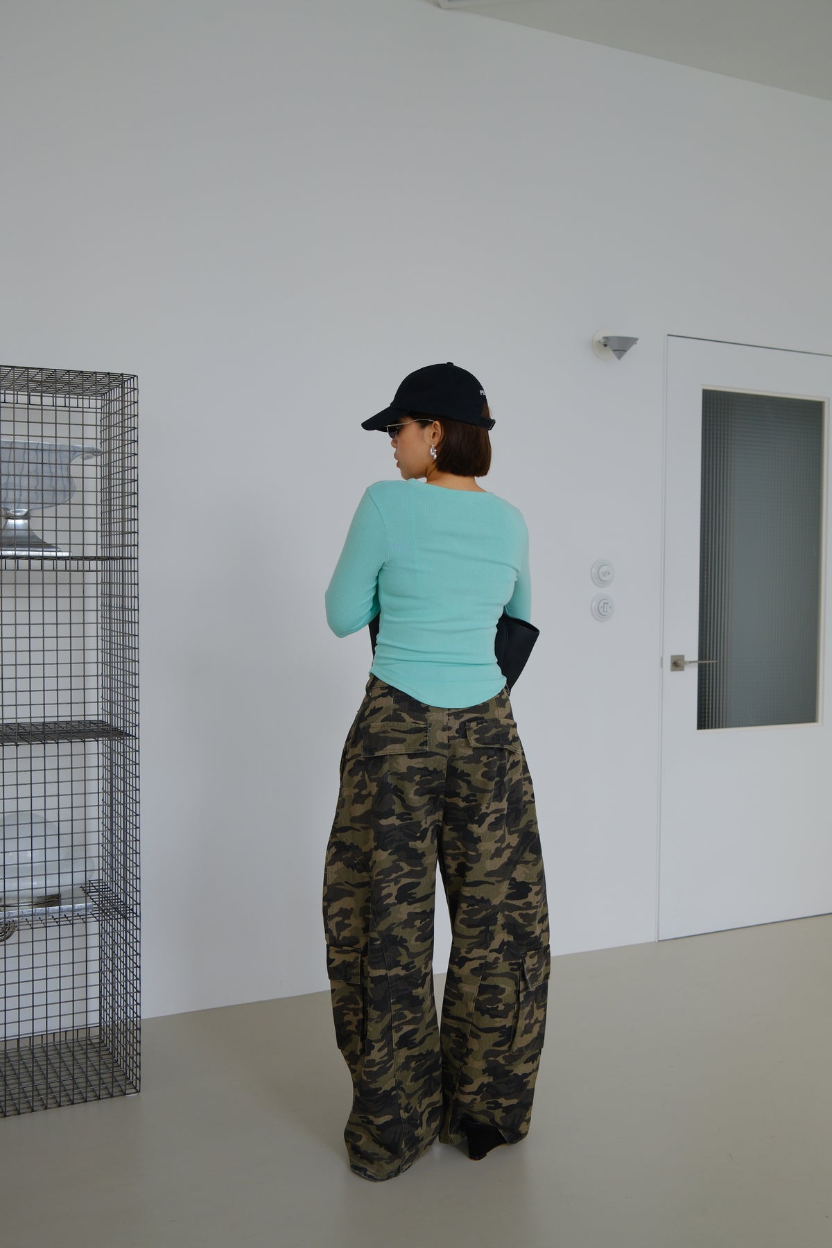 Ryder Camo Barrel Pants