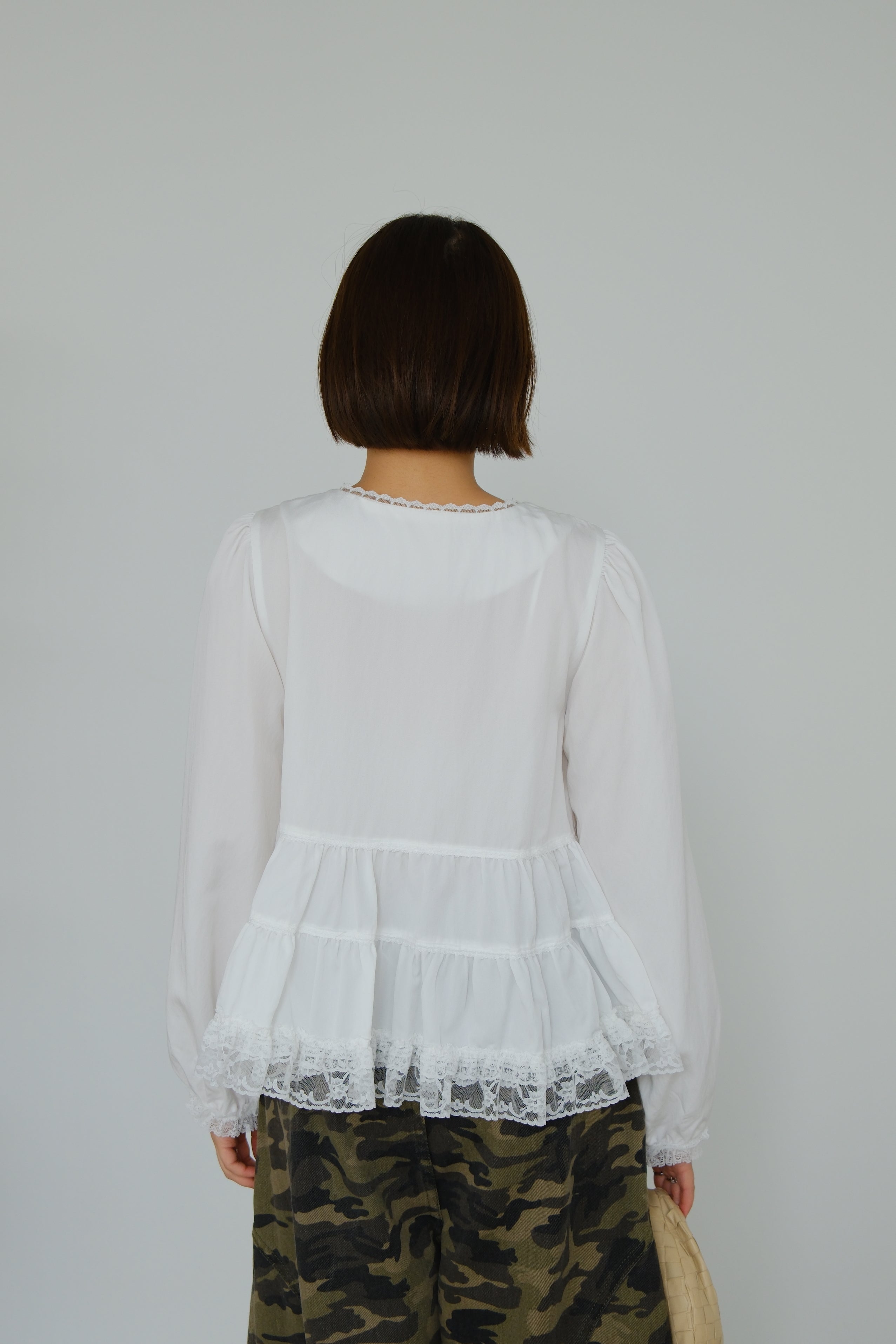Sylvie Tiered Ruffle Blouse
