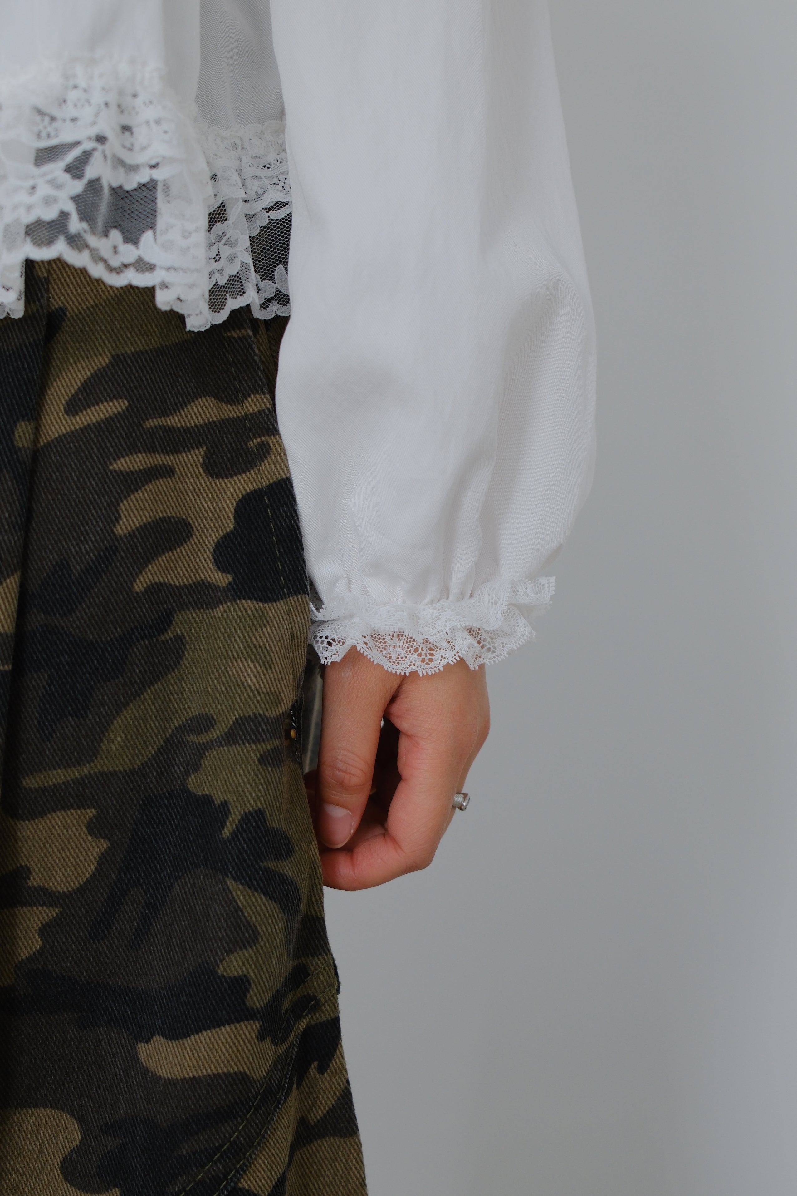 Sylvie Tiered Ruffle Blouse
