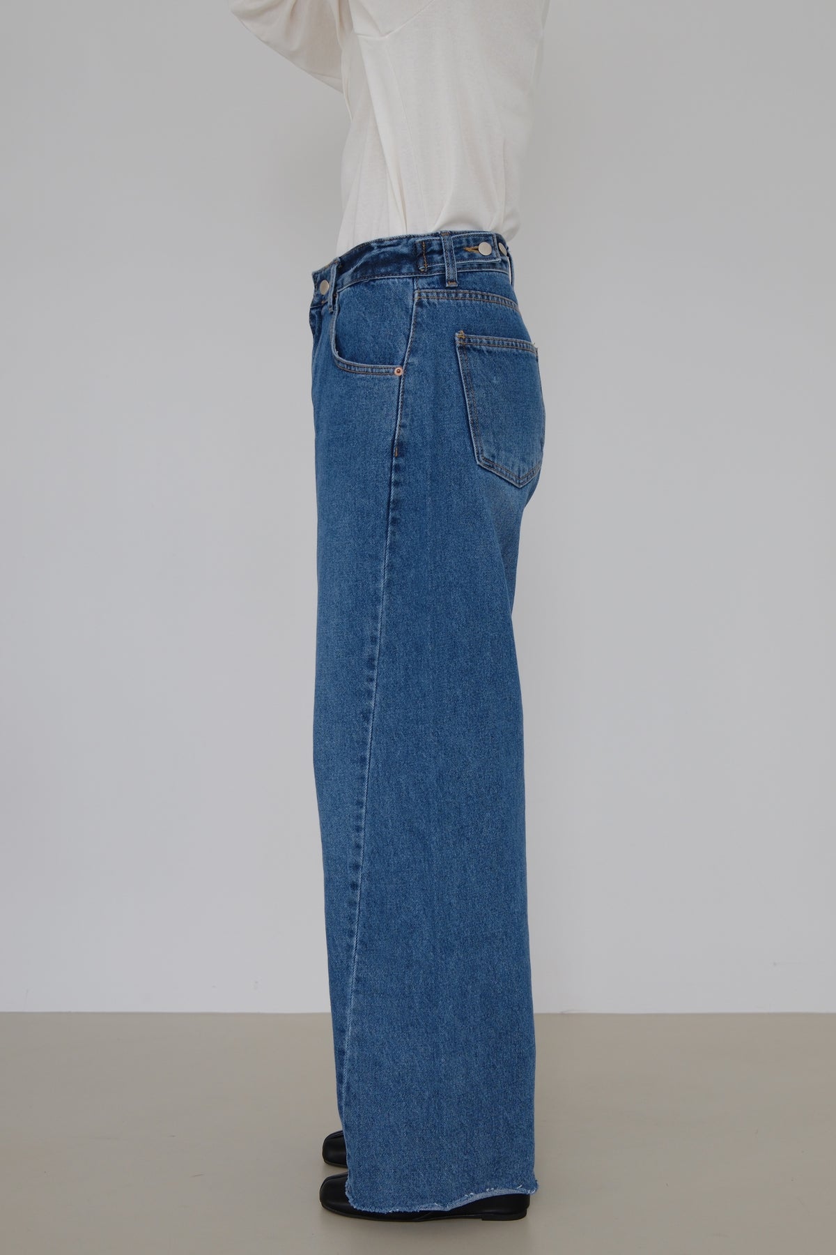 Riley Adjustable Waist Straight Jeans