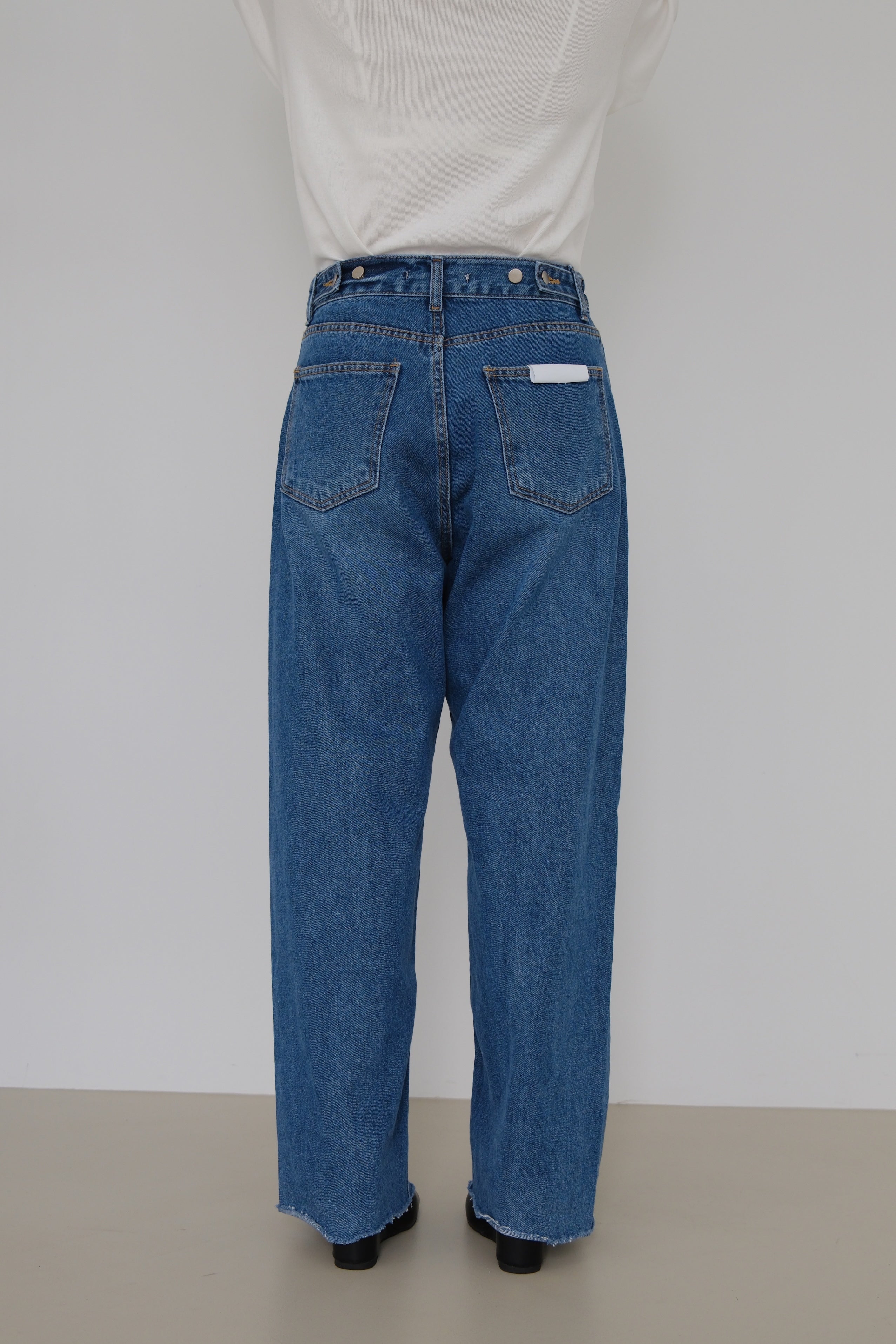 Riley Adjustable Waist Straight Jeans