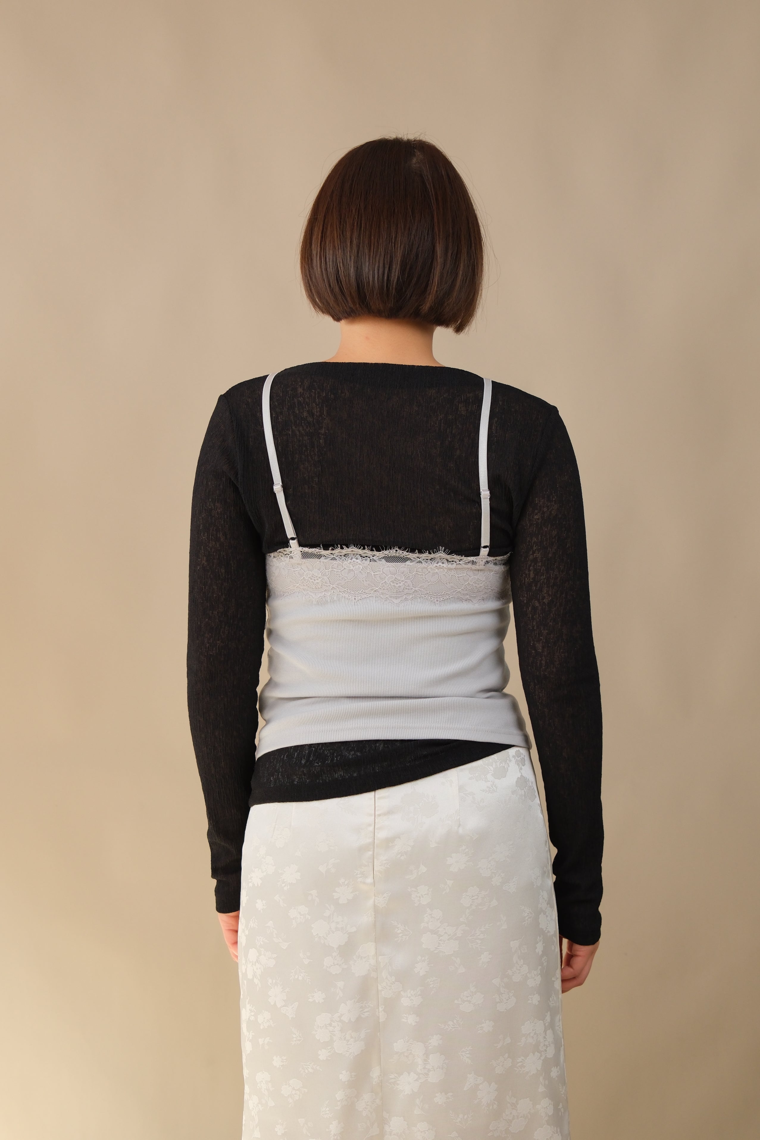 Dreamgirl Lace edge cami top
