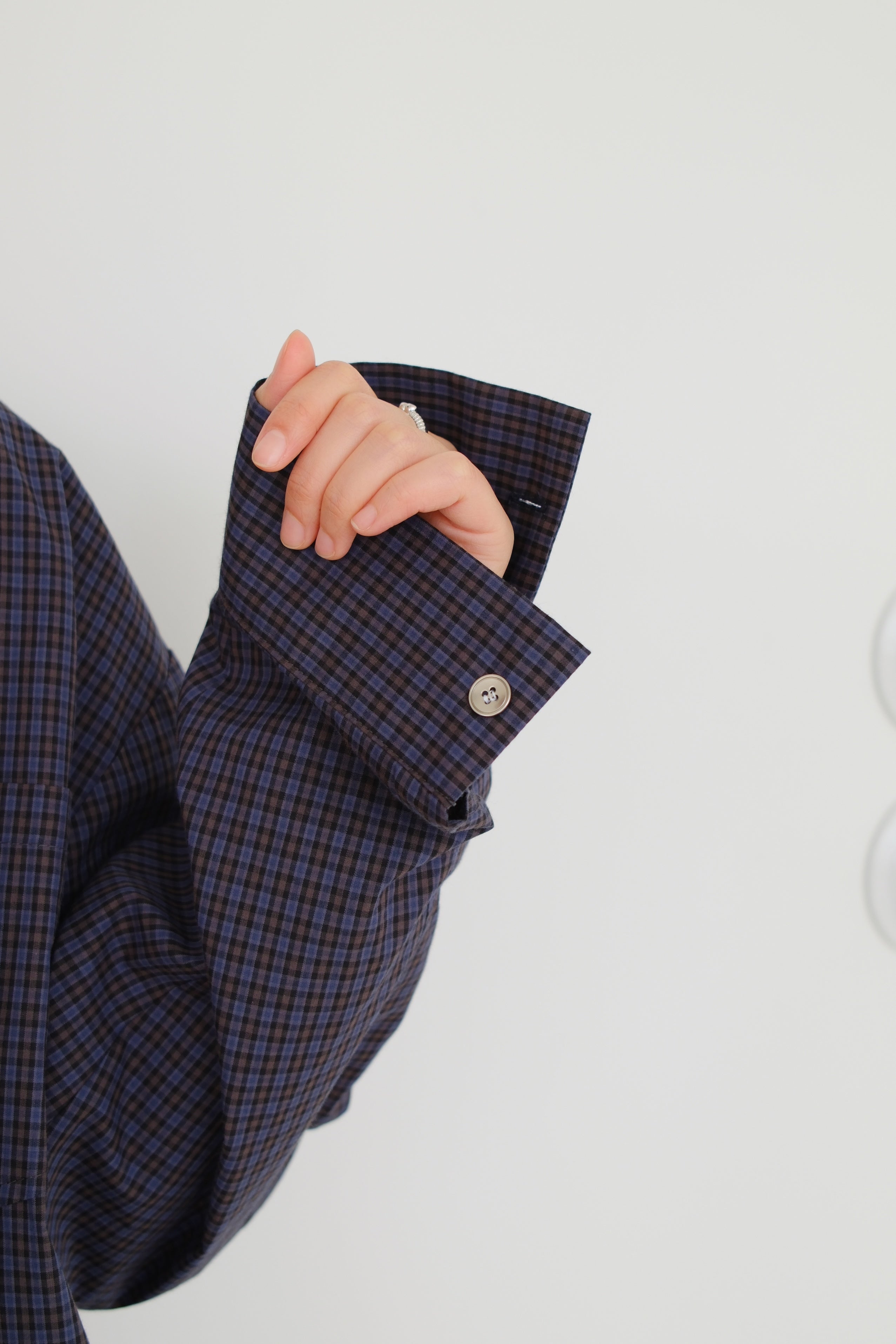 Aster Ruched Oversized Shirt