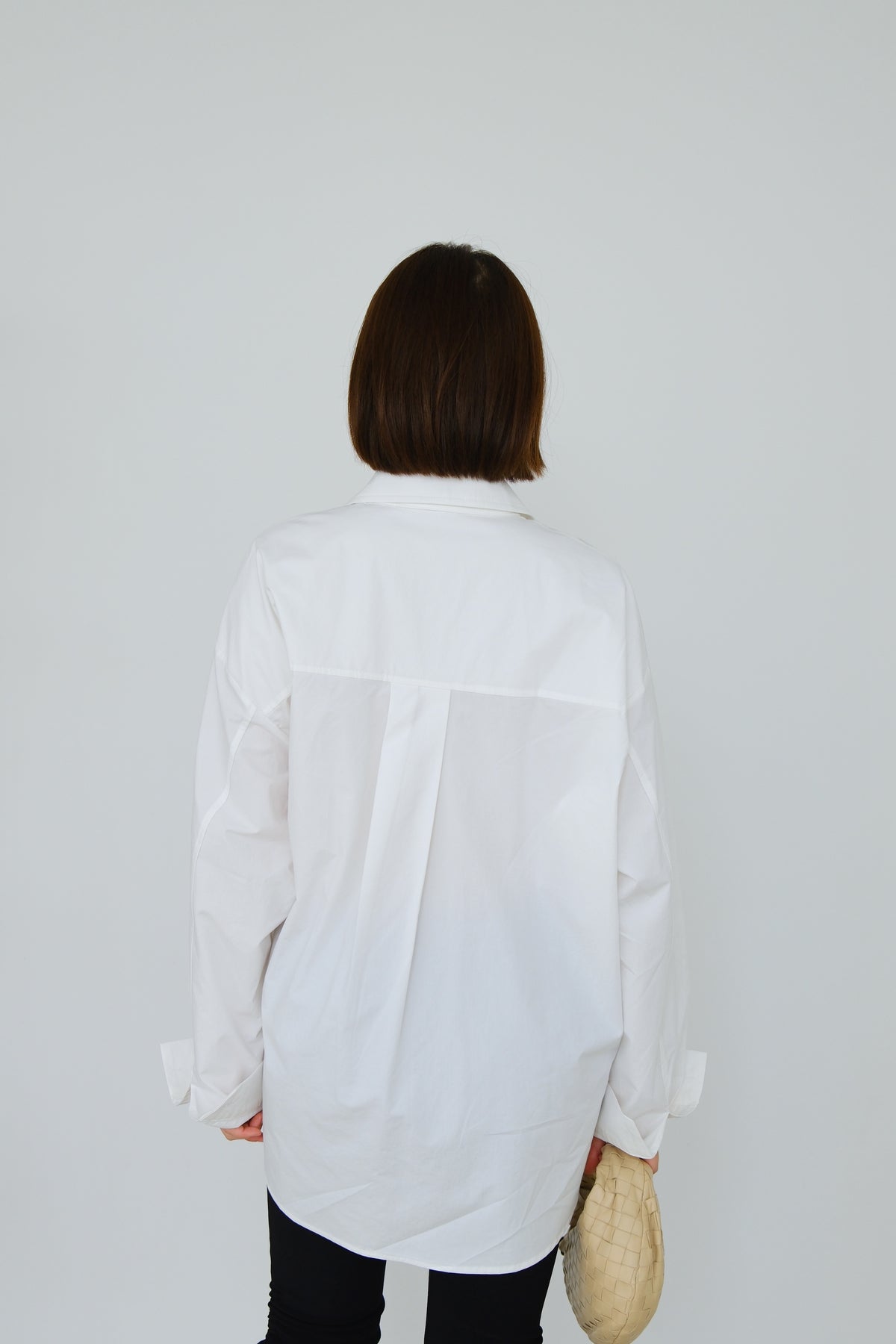 Aster Ruched Oversized Shirt