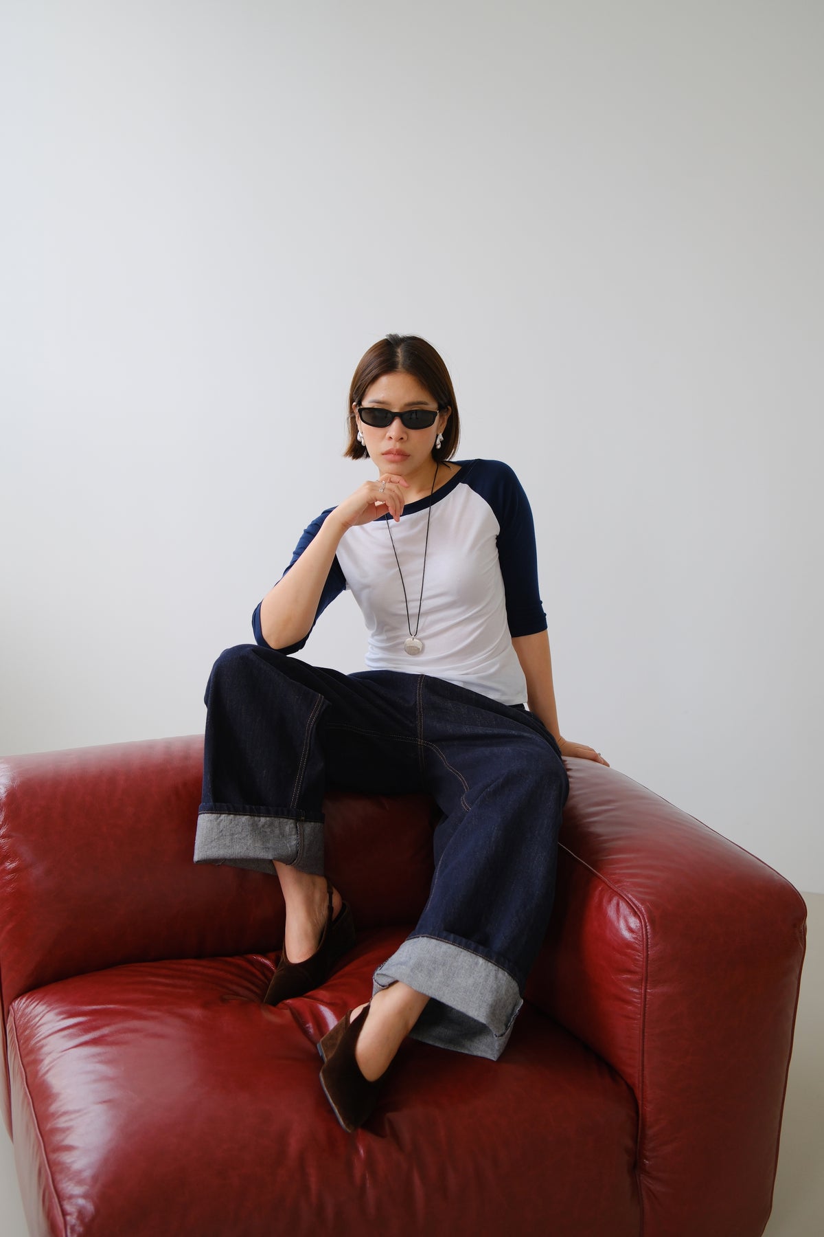Maven Non-Fade Wide Jeans