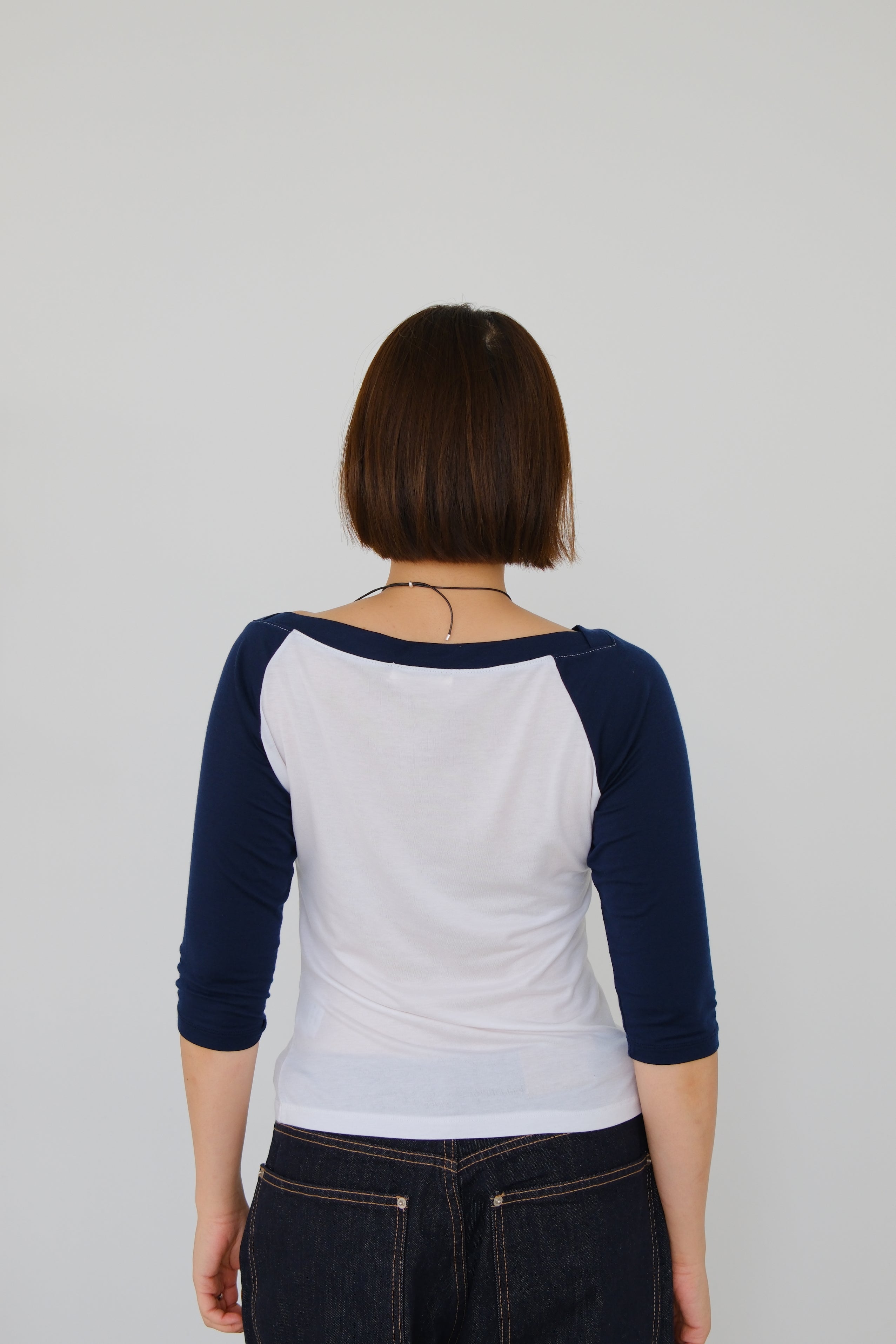 Romy Boat Neck Raglan Tee