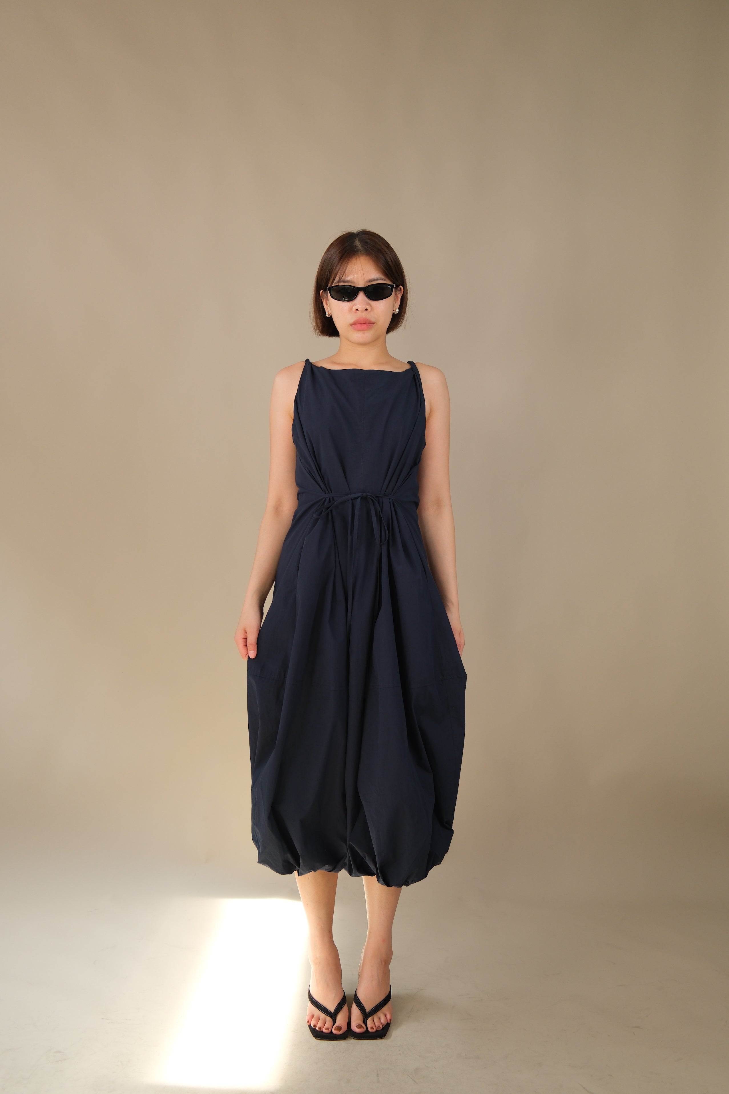 Nylon balloon dress