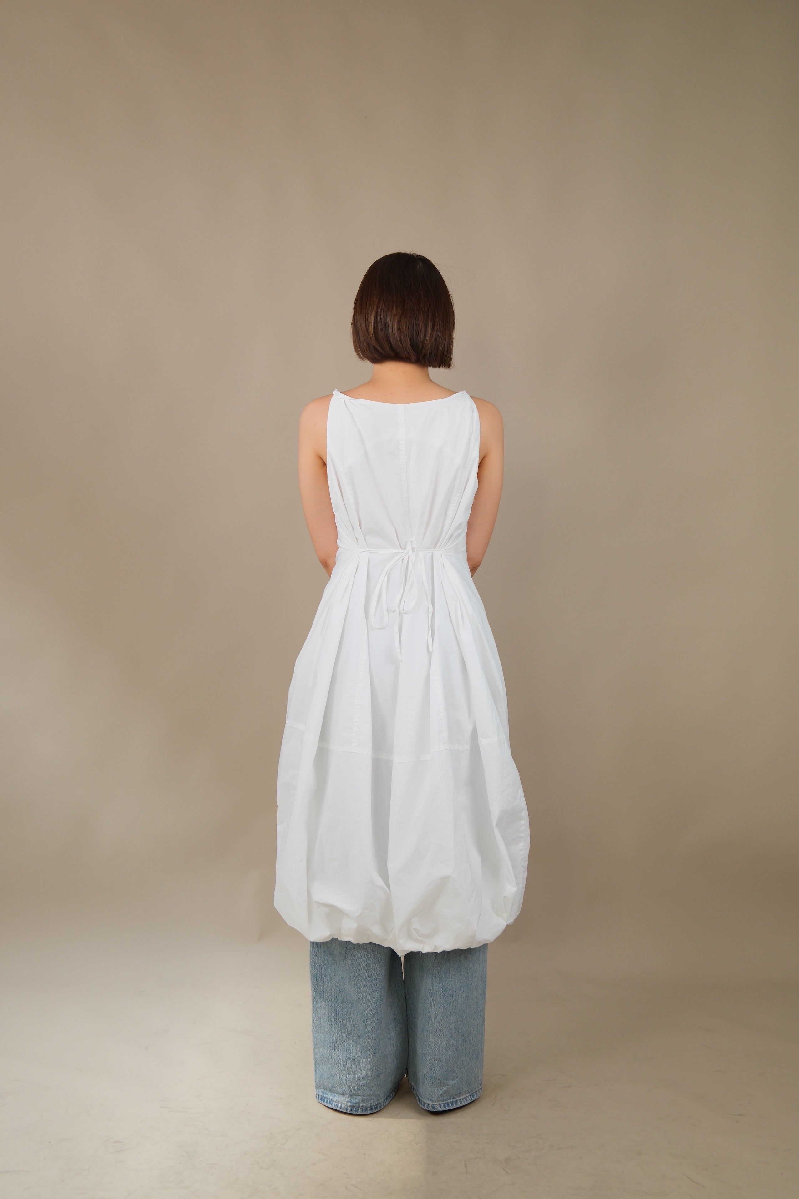 Nylon balloon dress