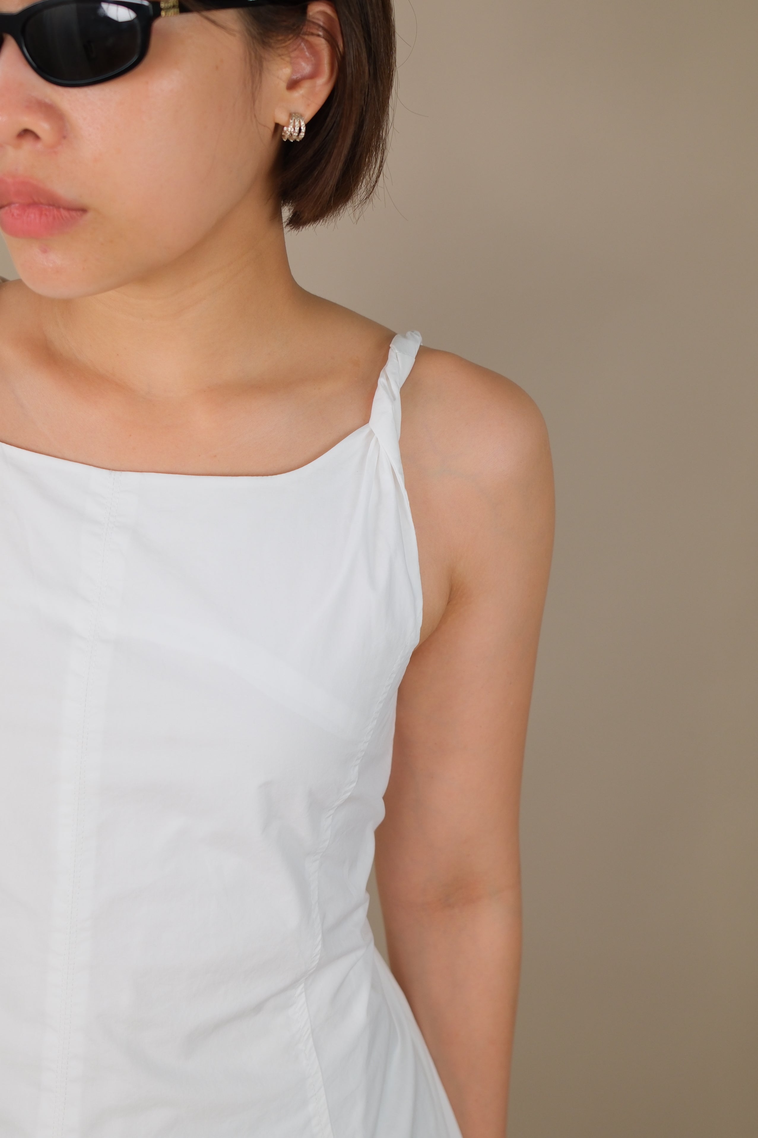 Nylon balloon dress