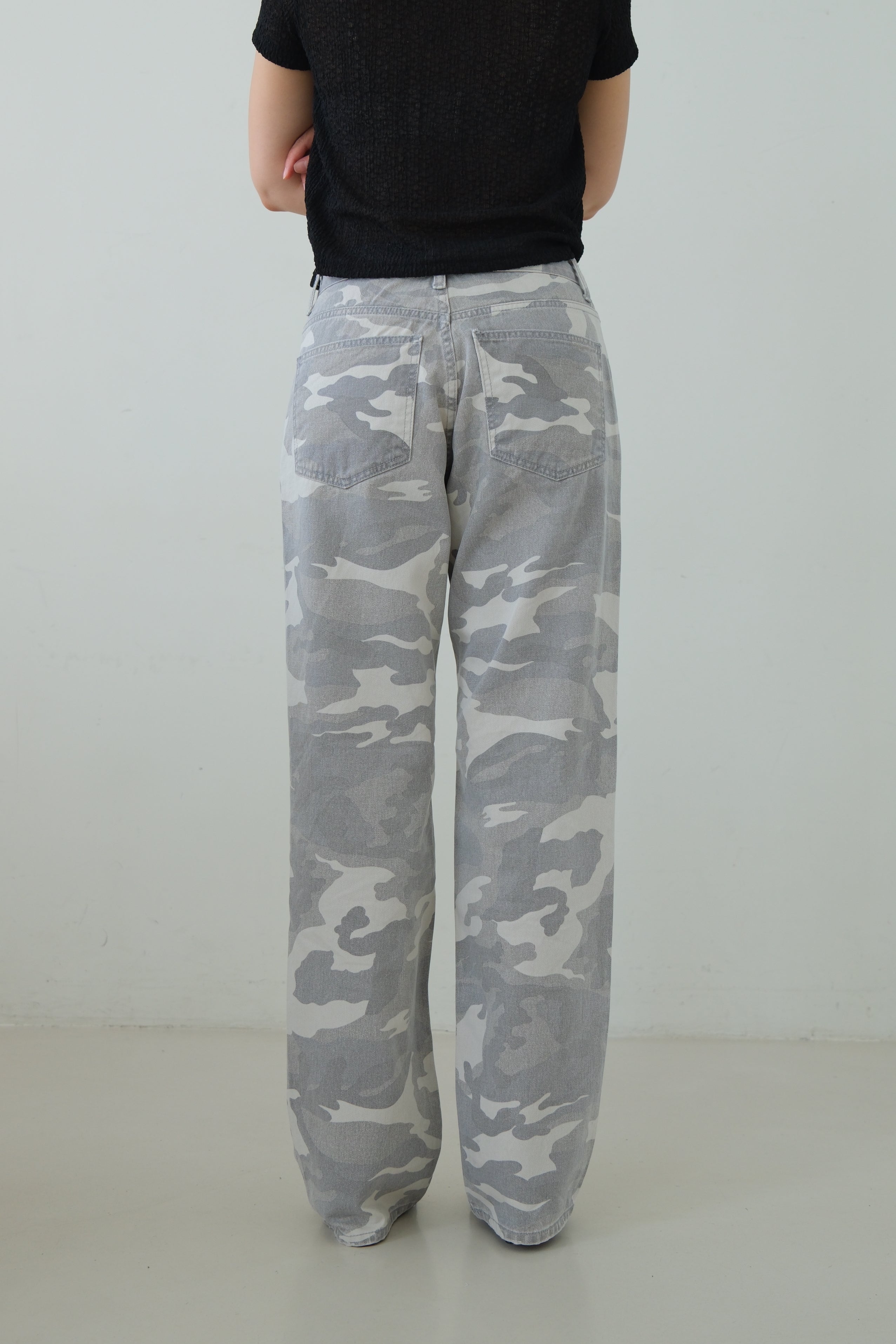 Camo lower jeans