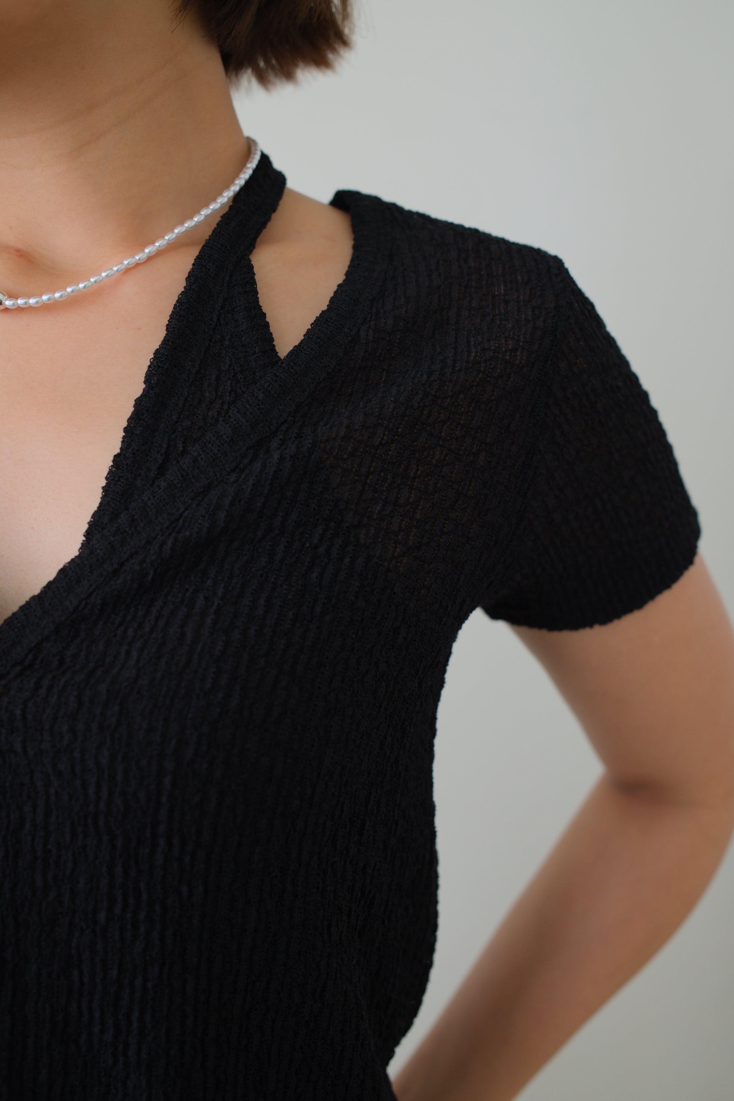 Echo Layered Halter Crop